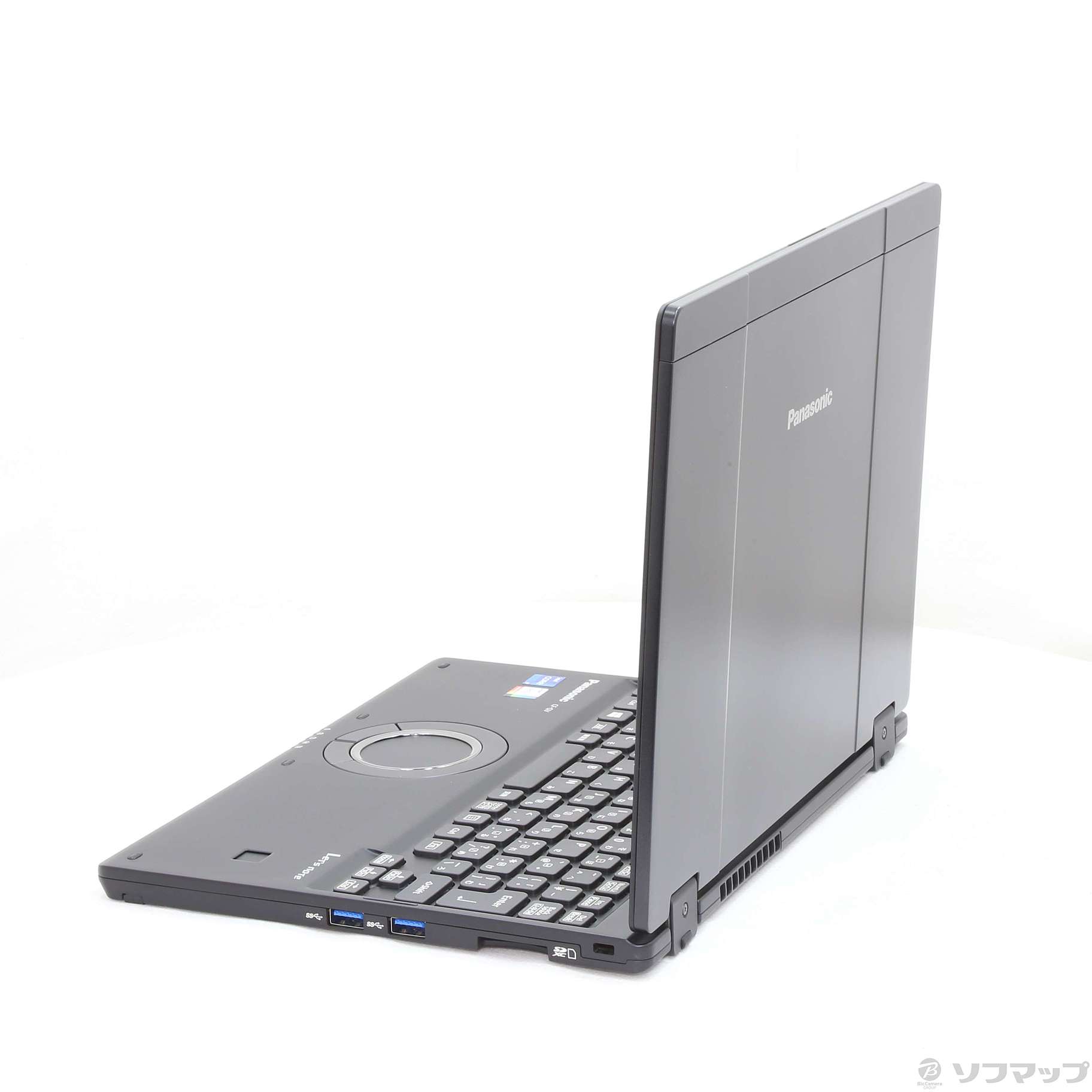 中古】〔展示品〕 Lets note QV1 CF-QV1KFNCR ブラック [2133038062677