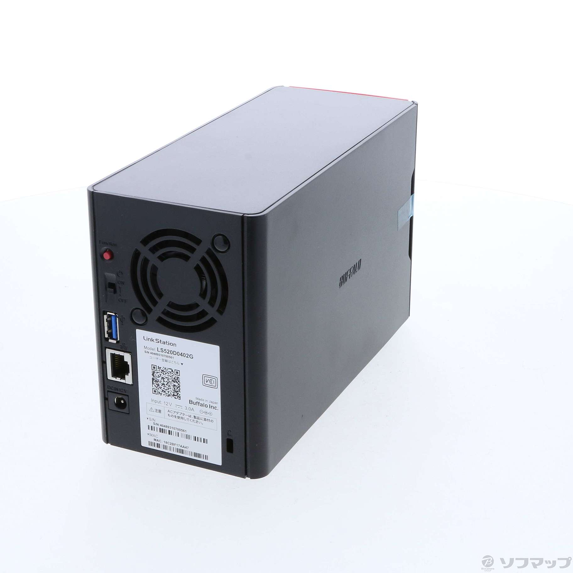 BUFFALO LS520D0402G - PC周辺機器