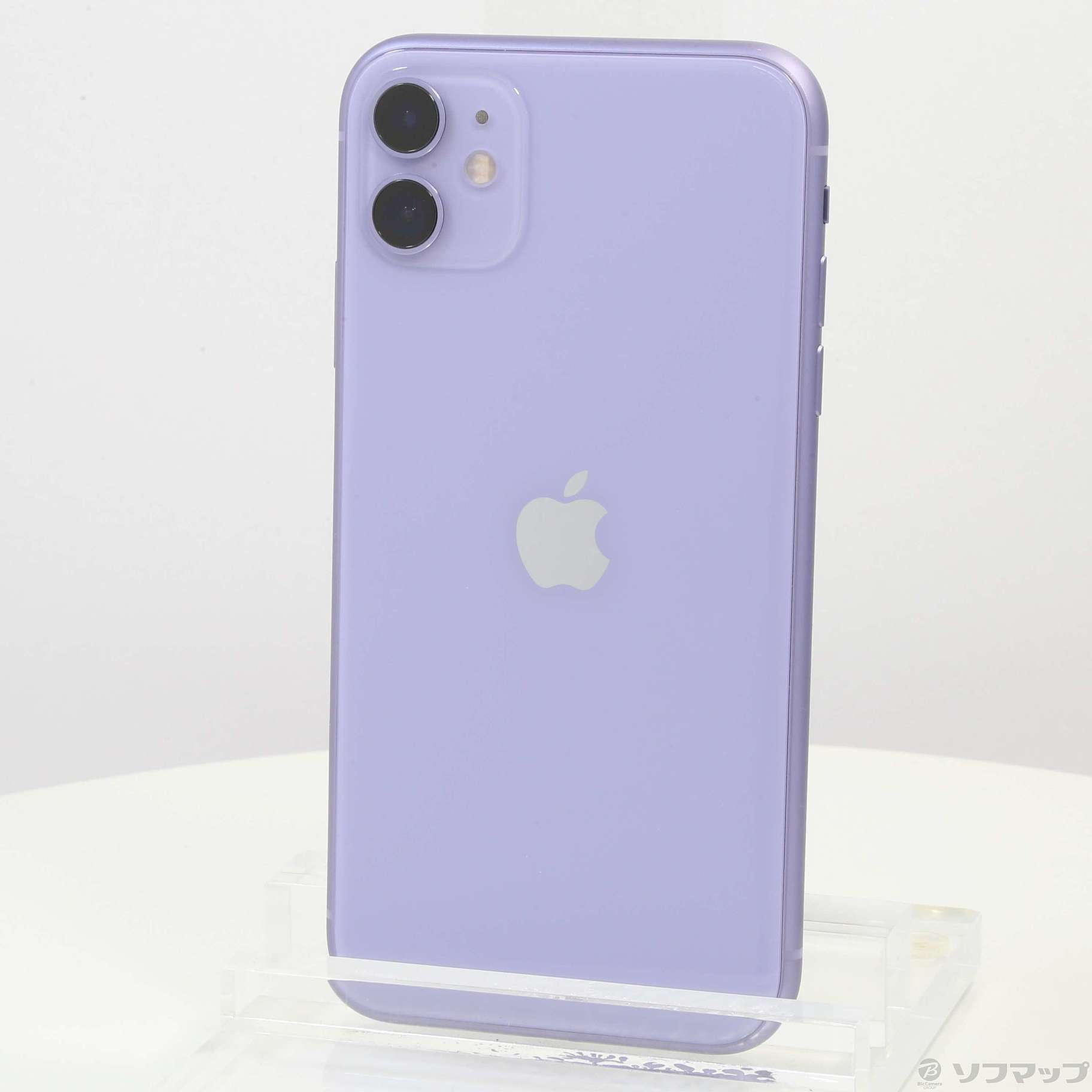 中古】セール対象品 iPhone11 64GB パープル MHDF3J／A SIMフリー ◇05 