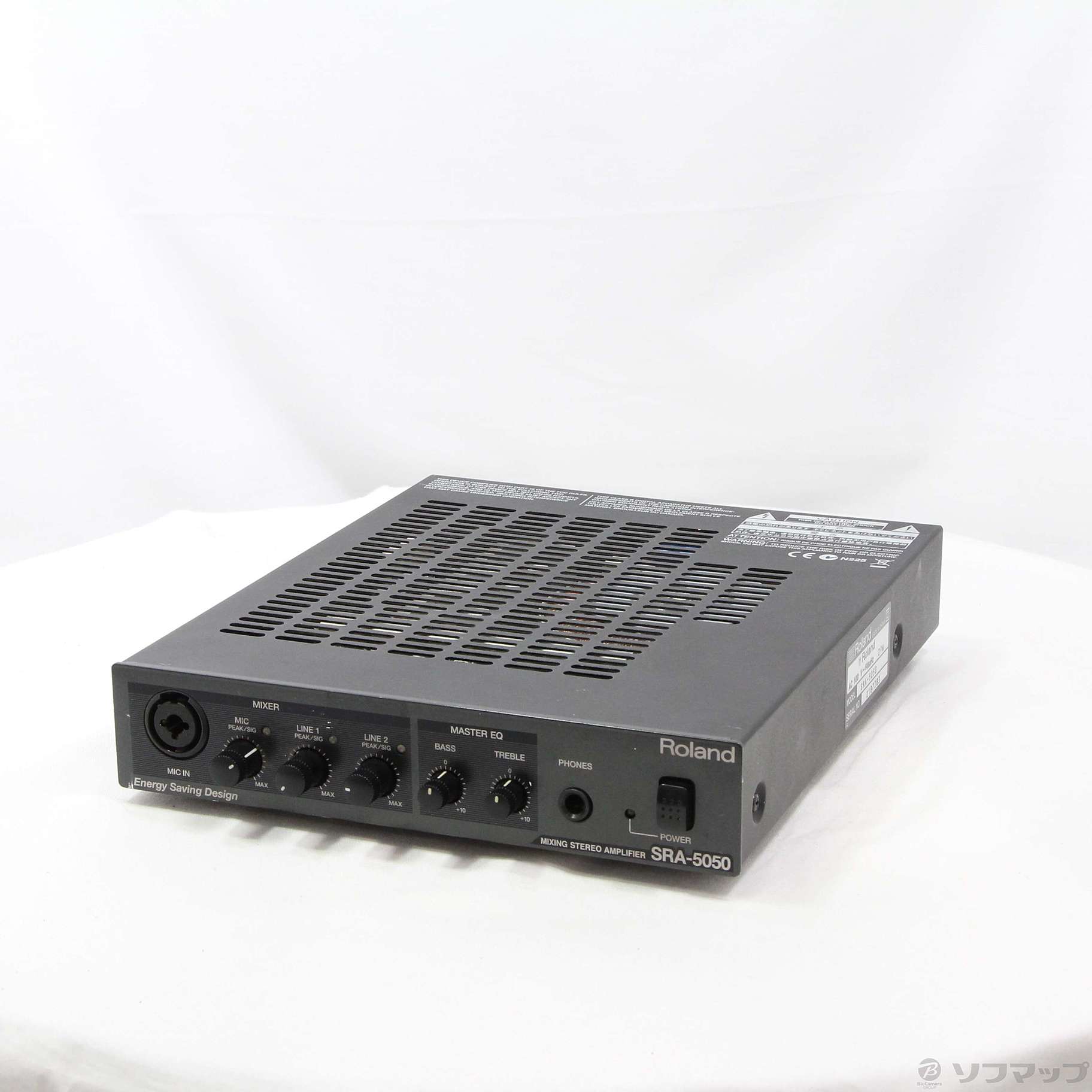 アンプ Roland mixing stereo amplifier SRA-5050A ミキシングアンプ