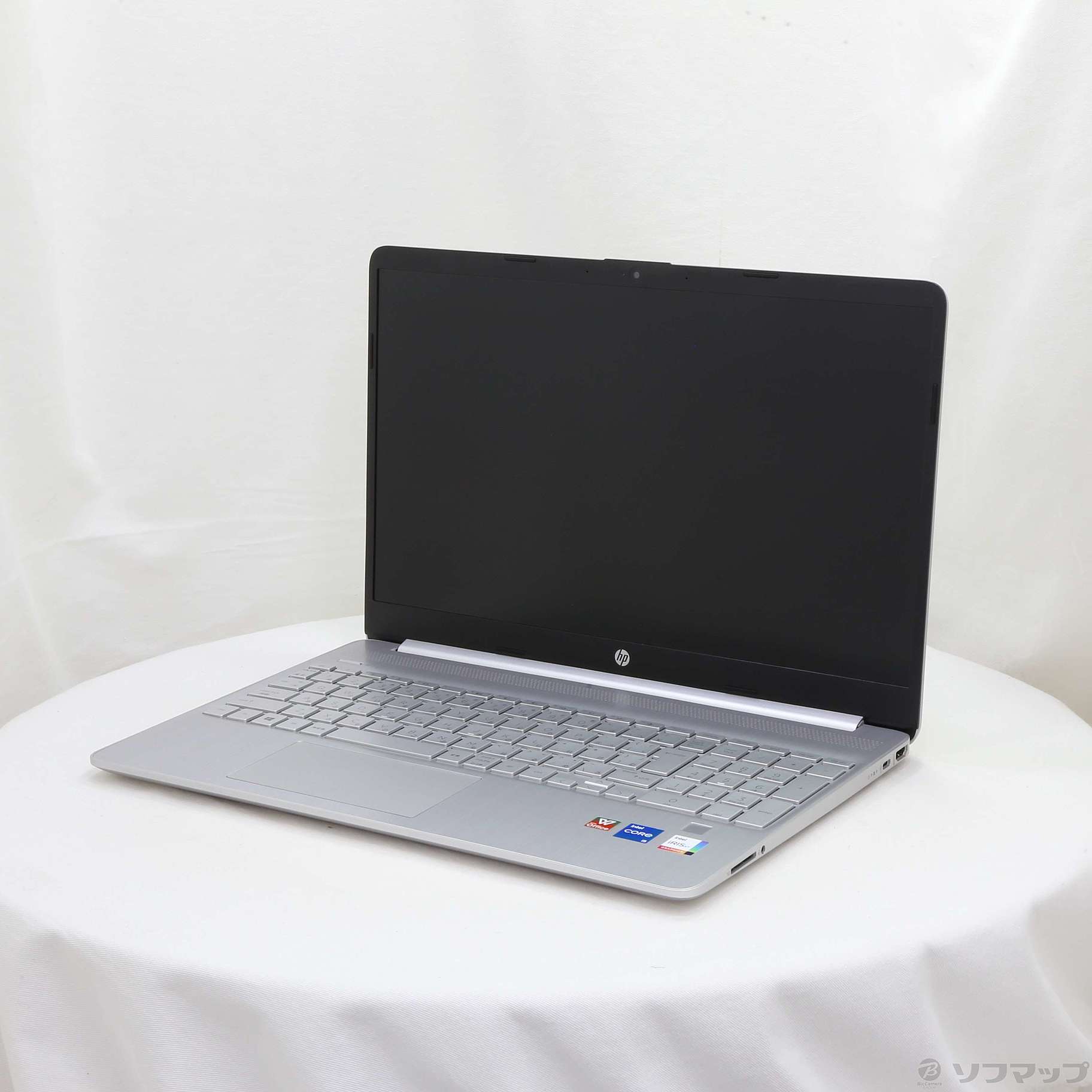 中古】〔展示品〕 HP 15s-fq2000 46G74PA-AAAA ナチュラル