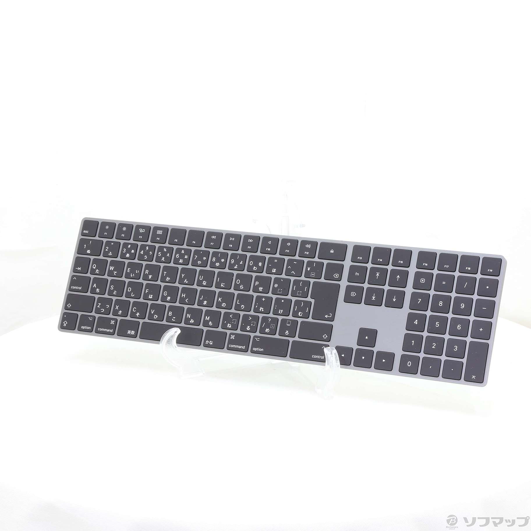 中古】Magic Keyboard (JIS／テンキー付き) スペースグレイ MRMH2J／A