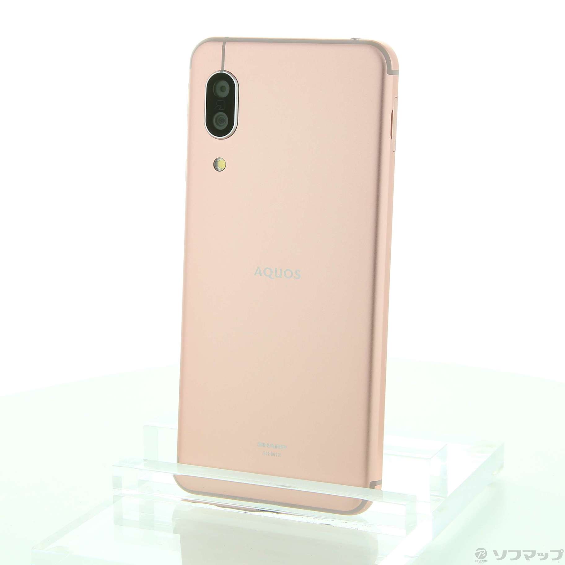 中古】AQUOS sense3 64GB ライトカッパー SH-M12 SIMフリー