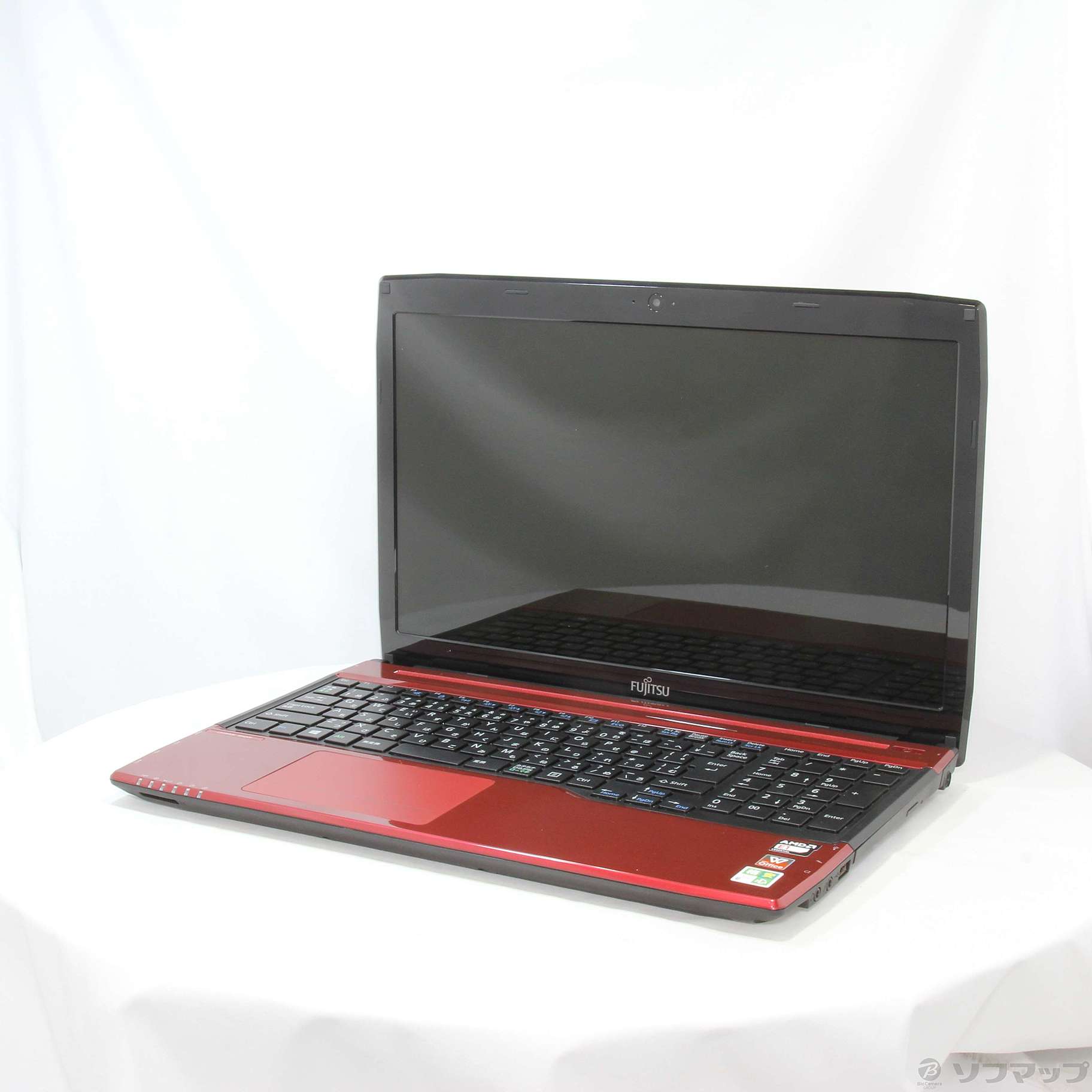 中古】格安安心パソコン LIFEBOOK AH40／R FMVA40RRJ ルビーレッド [2133038118633] -  リコレ！|ビックカメラグループ ソフマップの中古通販サイト