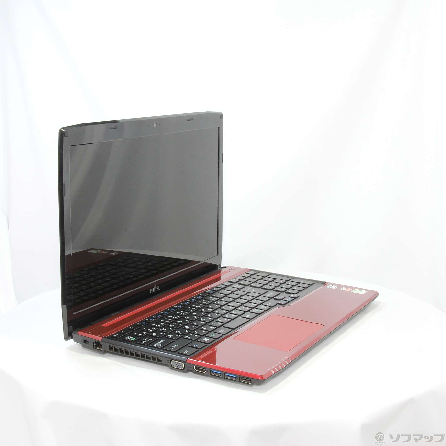 格安安心パソコン LIFEBOOK AH40／R FMVA40RRJ ルビーレッド