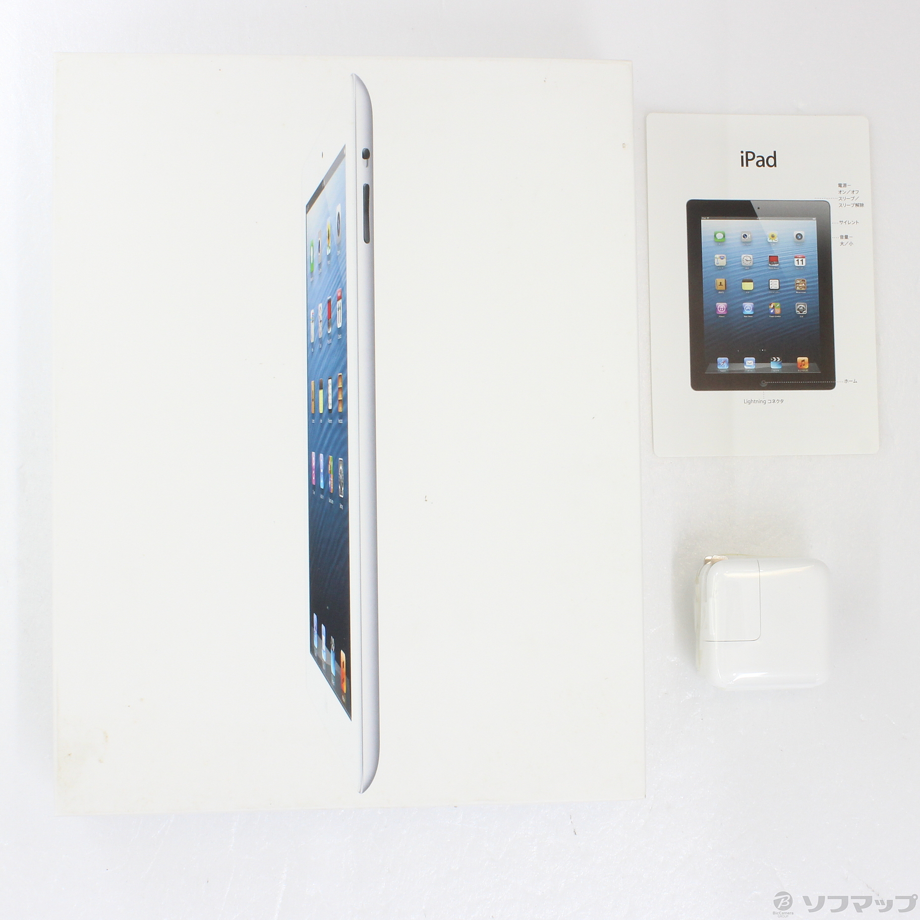 中古品〕 iPad 第4世代 32GB ホワイト MD514J／A Wi-Fi｜の通販は