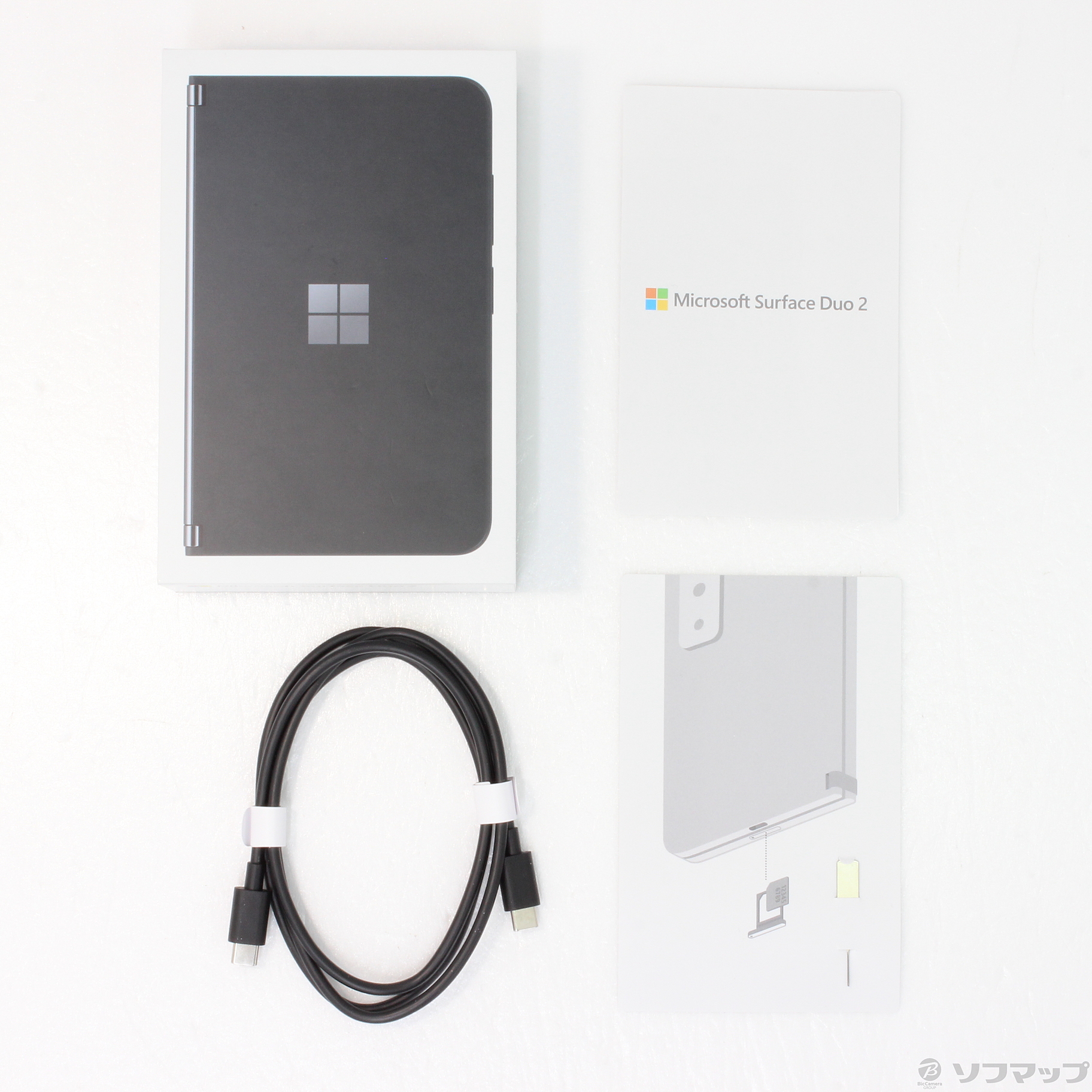 Surface Duo 2 128GB オブシディアン 1968 SIMフリー ◇04/01(金)値下げ！