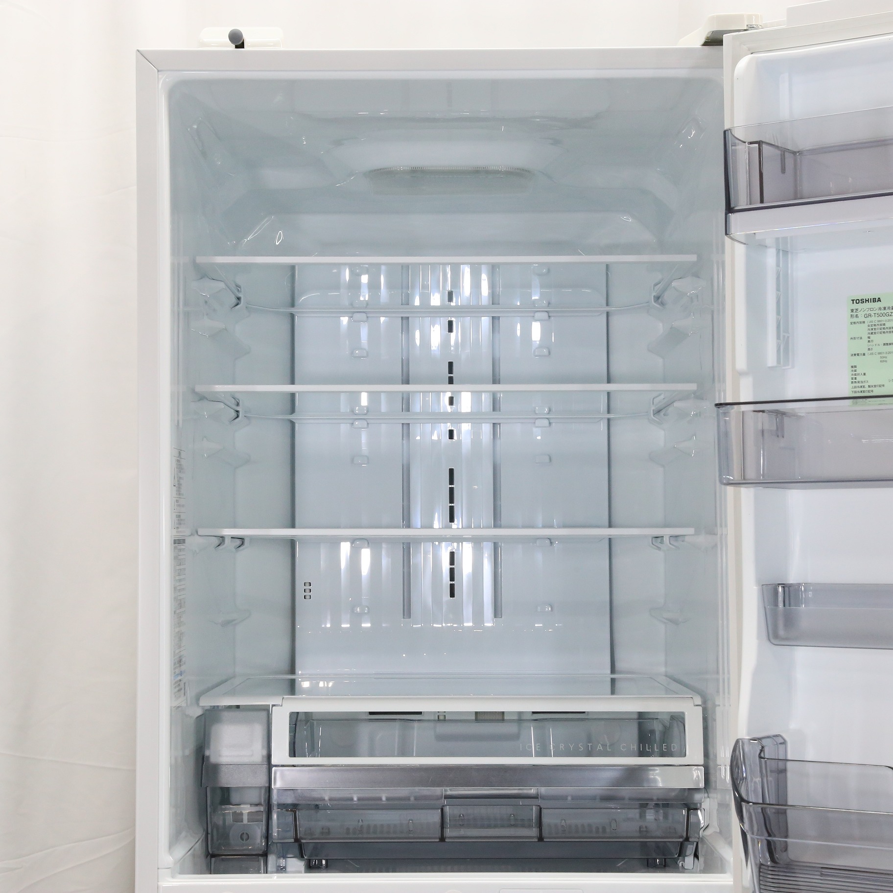 美品【 TOSHIBA 】東芝 501L 大型冷蔵庫 GR-T500GZ 美品【 TOSHIBA 】東芝 501L 大型冷蔵庫 GR-T500GZ GR-T500GZ | 冷蔵庫