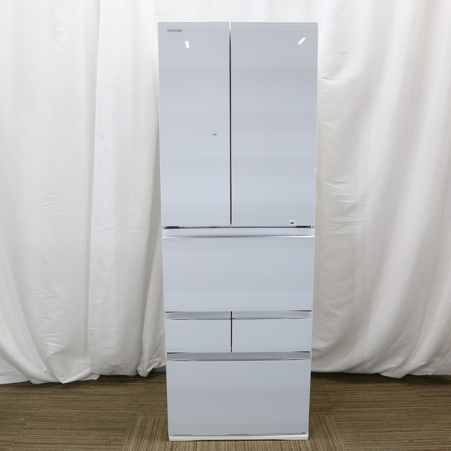 東芝 GR-T510FZ-UW 6ドア冷凍冷蔵庫 (508L・フレンチドア 東芝 GR-T510FZ-UW 6ドア冷凍冷蔵庫 (508L・フレンチドア