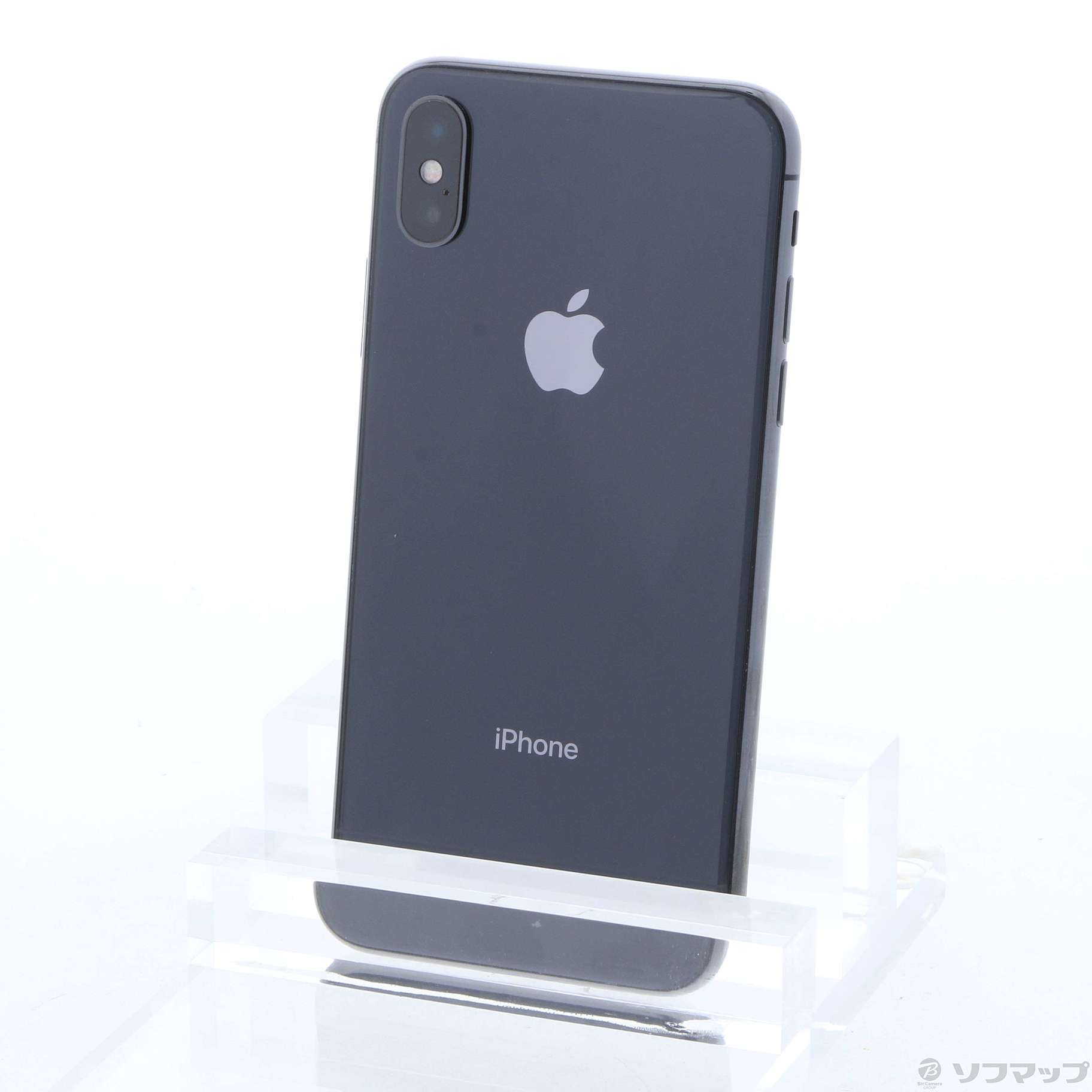 SIMフリー iPhone X スペースグレイ 64GB MQAX2J/A利用制限〇バッテリー最大容量