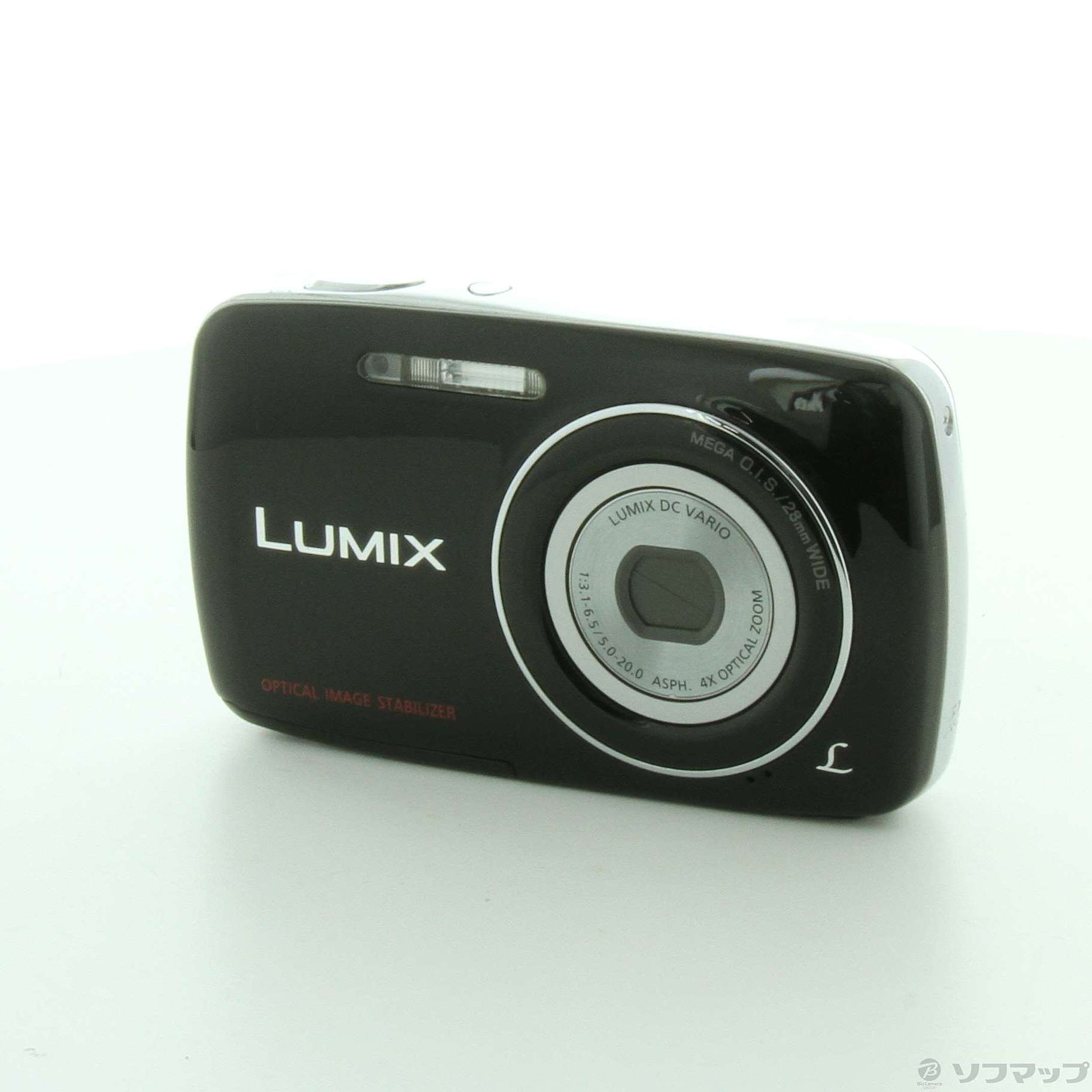 LUMIX DMC-S1-K (1210万画素／4倍／ブラック／SDXC) ◇05/10(火)値下げ！