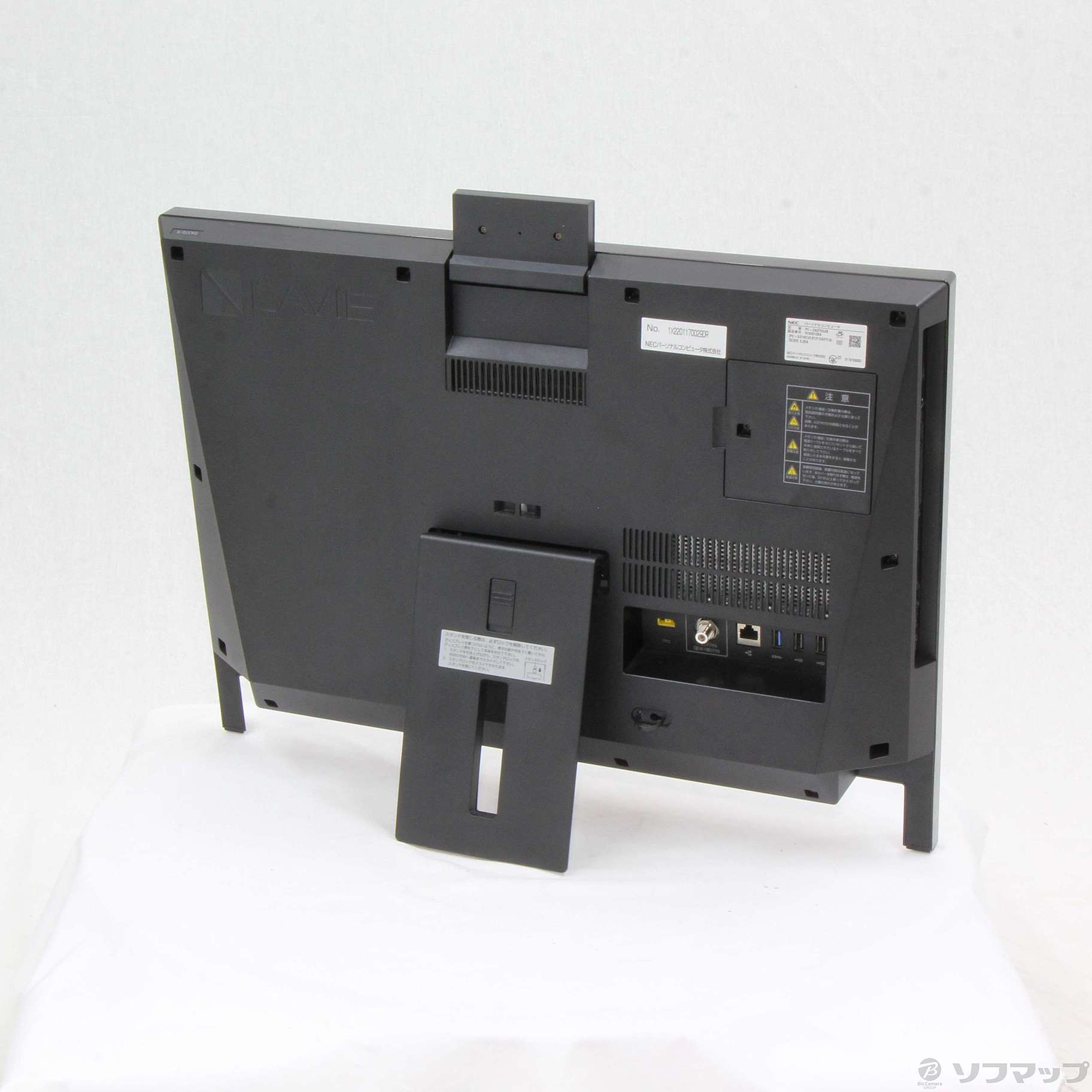 LAVIE Desk All-in-one DA370／KAB PC-DA370KAB ファインブラック 〔Windows 10〕