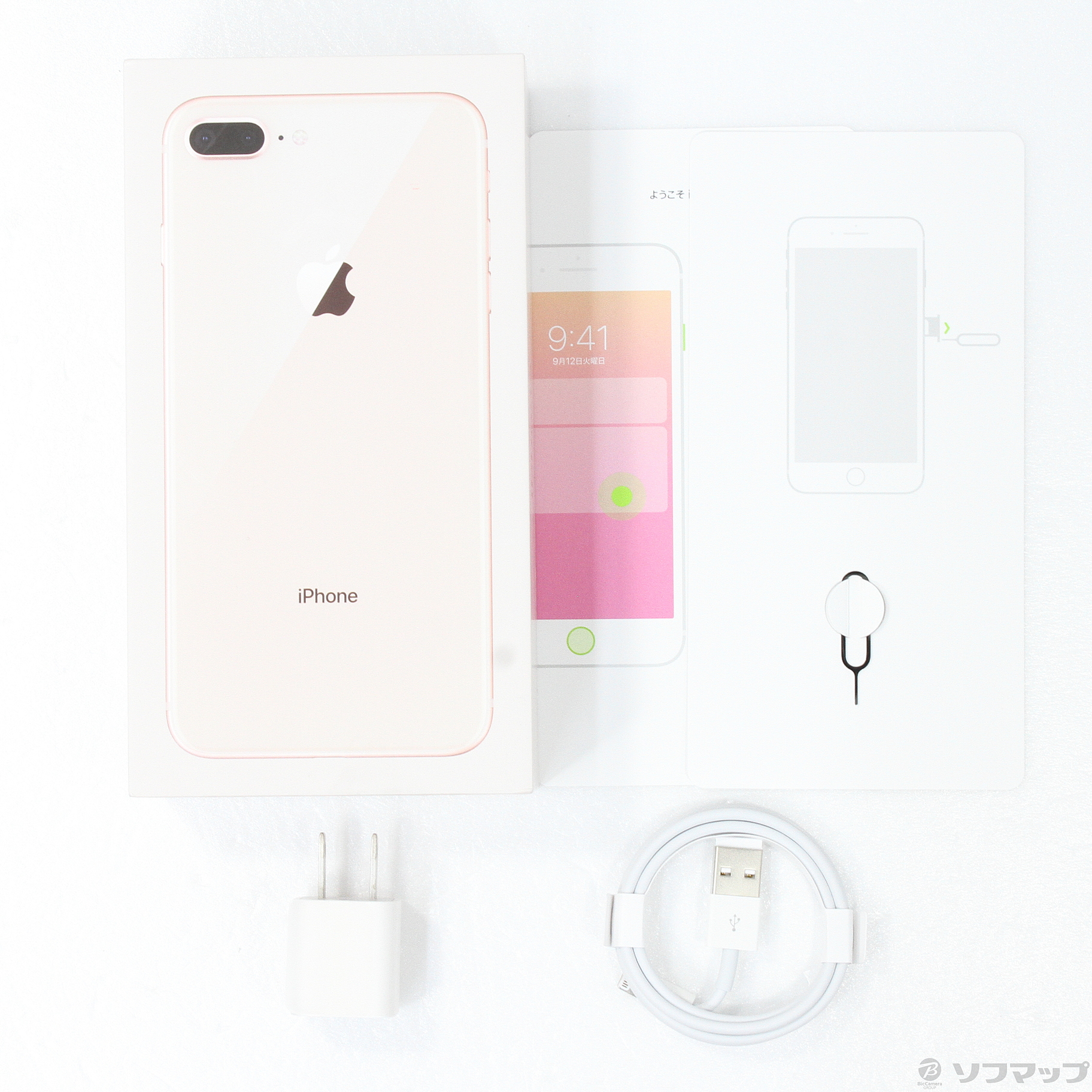 中古】iPhone8 Plus 256GB ゴールド MQ9Q2J／A SIMフリー ◇03/10(木