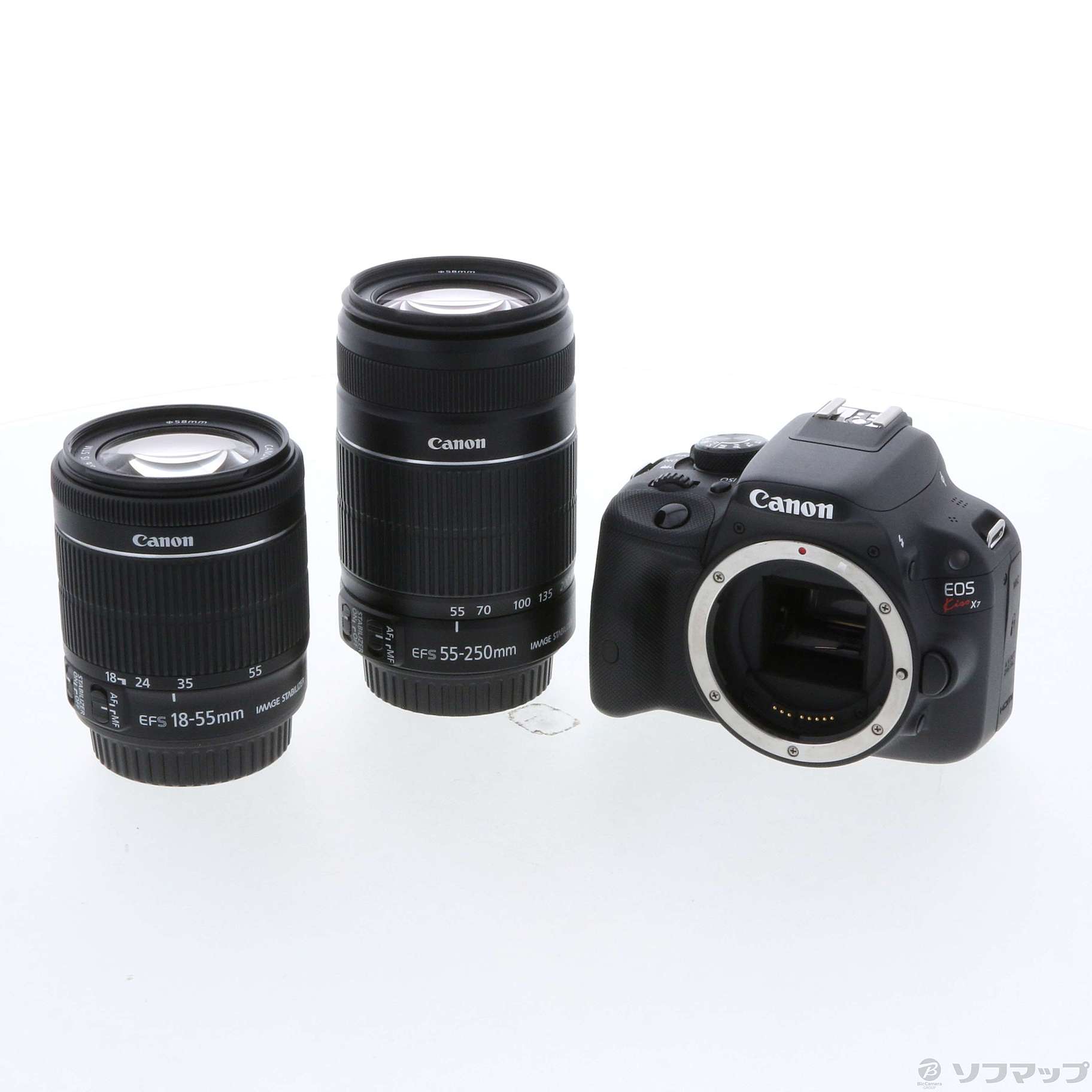 中古】EOS Kiss X7 ダブルズームキット [2133038193449] - リコレ