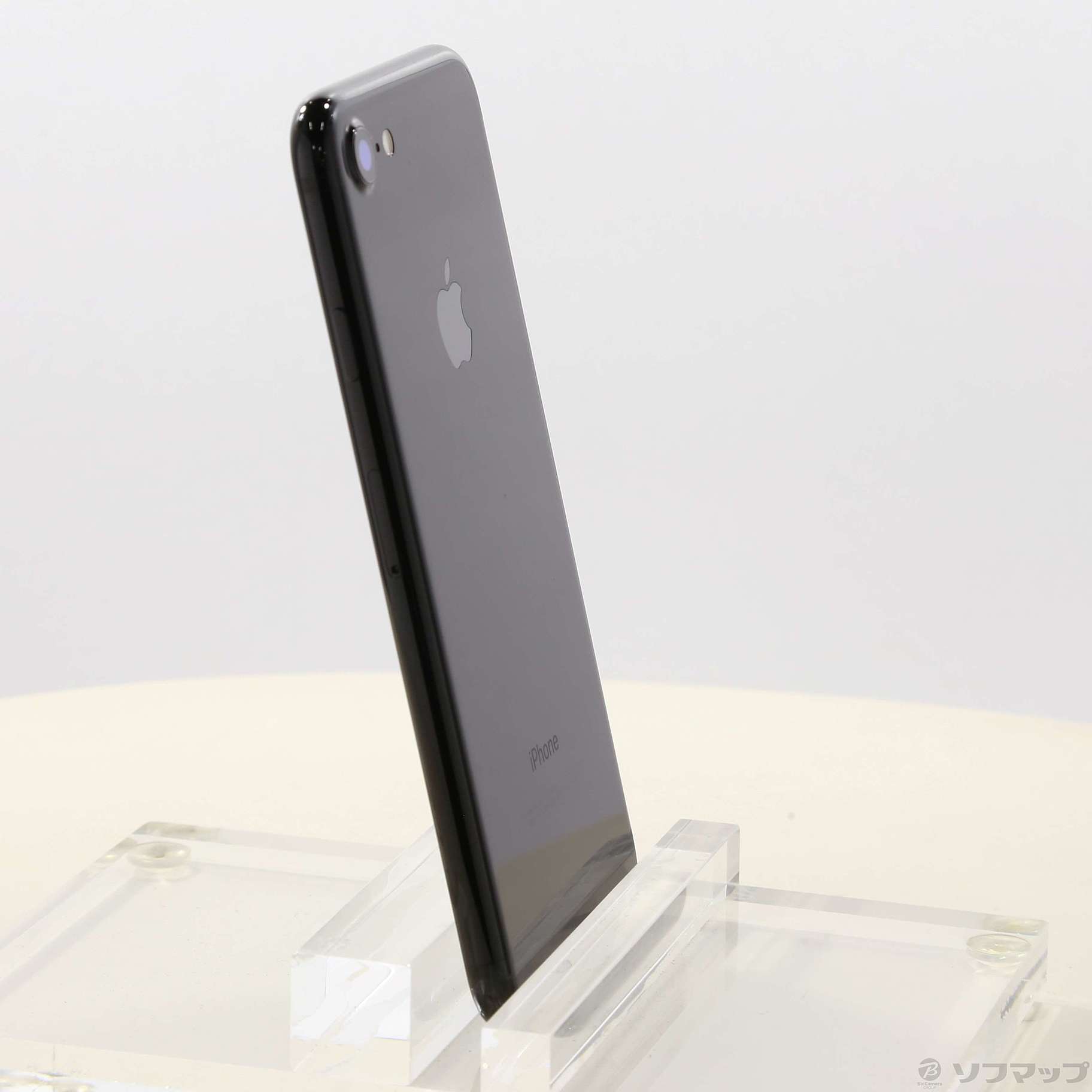 中古】iPhone7 128GB ジェットブラック MNCP2J／A SIMフリー