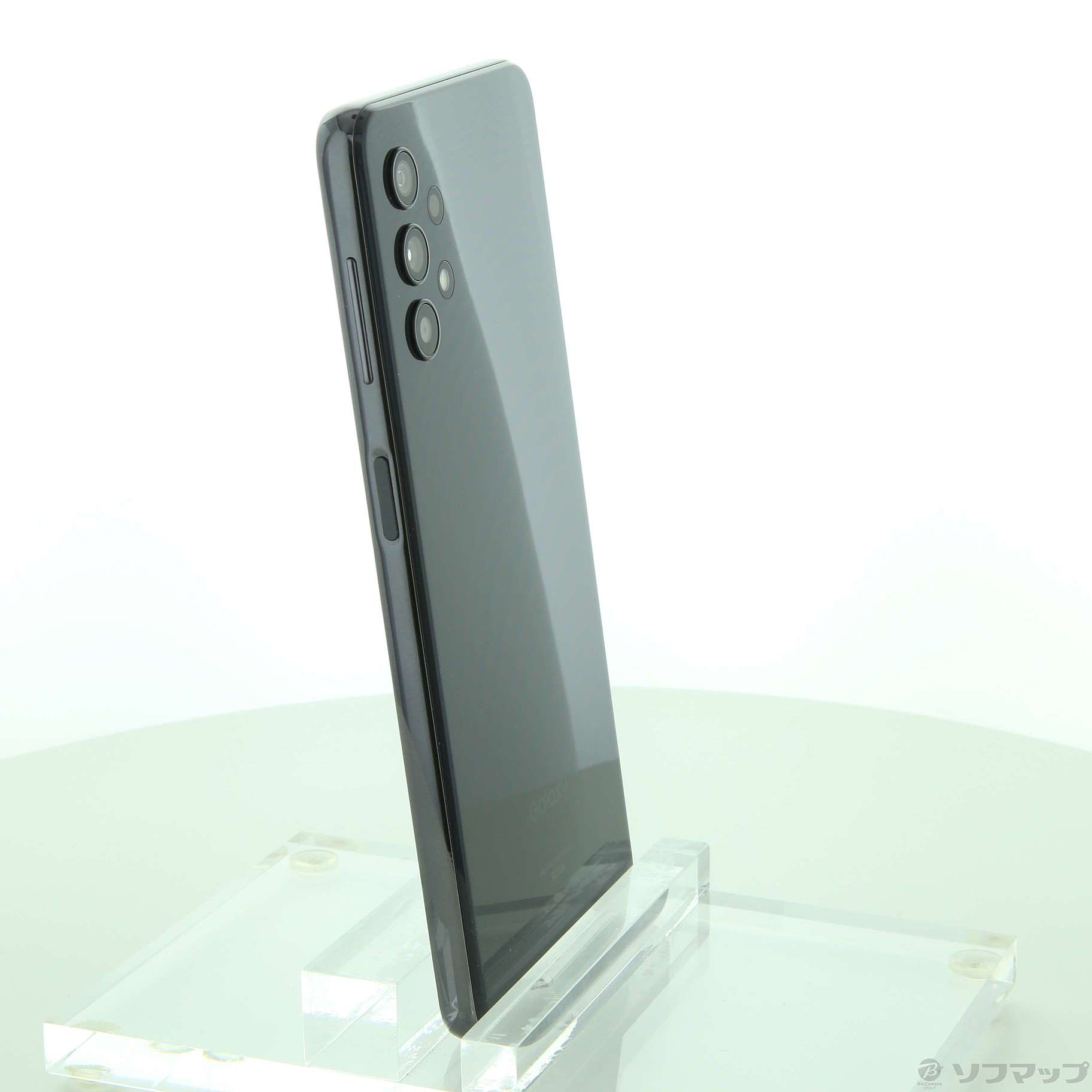 中古】GALAXY A32 5G 64GB オーサムブラック SCG08 auロック解除SIM