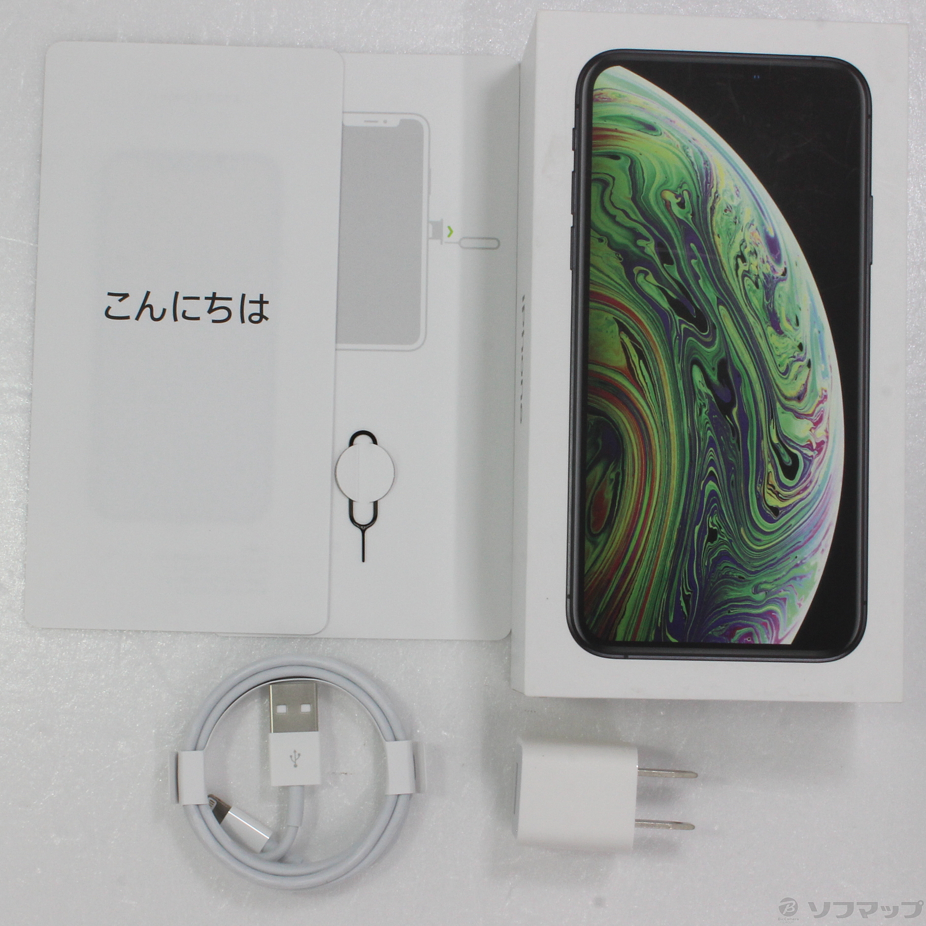 中古】セール対象品 iPhoneXS 256GB スペースグレイ MTE02J／A SIM ...