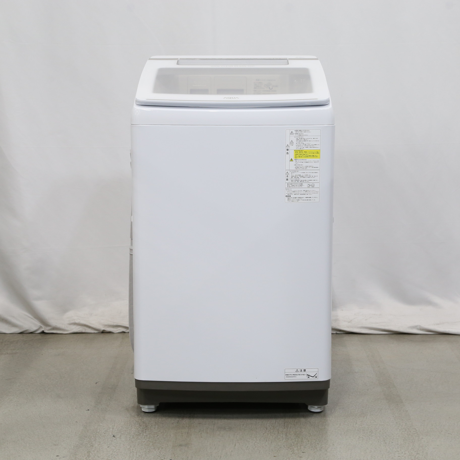中古】〔展示品〕 縦型洗濯乾燥機 ホワイト AQW-TW9M-W ［洗濯9.0kg 