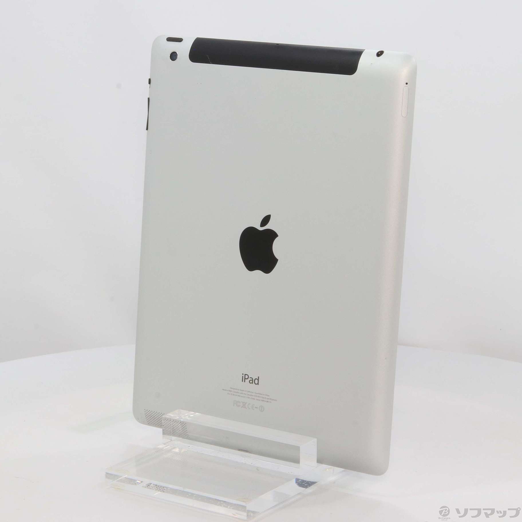 中古】iPad 第4世代 128GB ホワイト ME407J／A SoftBank