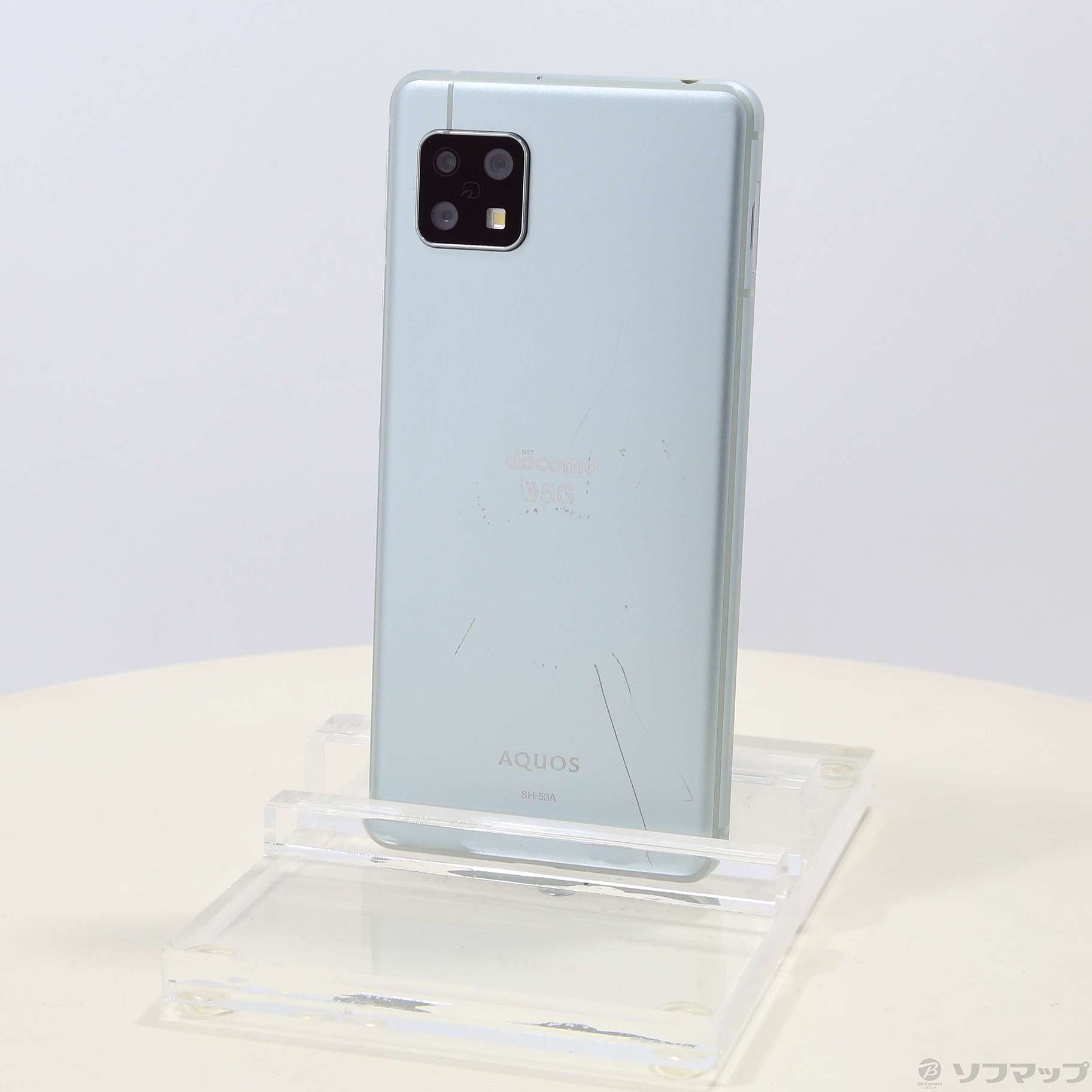 AQUOS sense5G 64GB オリーブシルバー SH-53A docomoロック解除SIMフリー