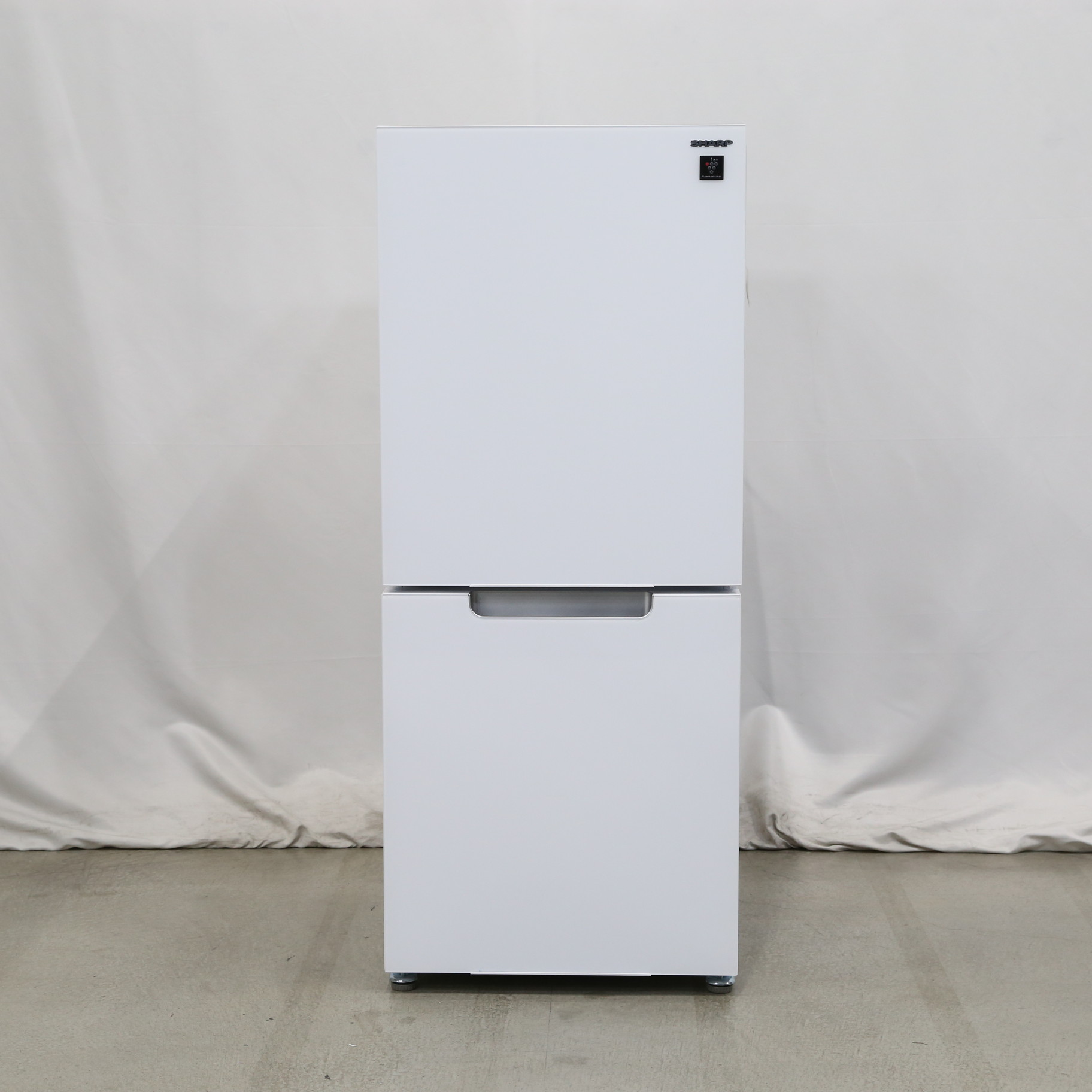 冷蔵庫 シャープ SJ-GD15H-B 2022年製 ピュアブラック - 冷蔵庫