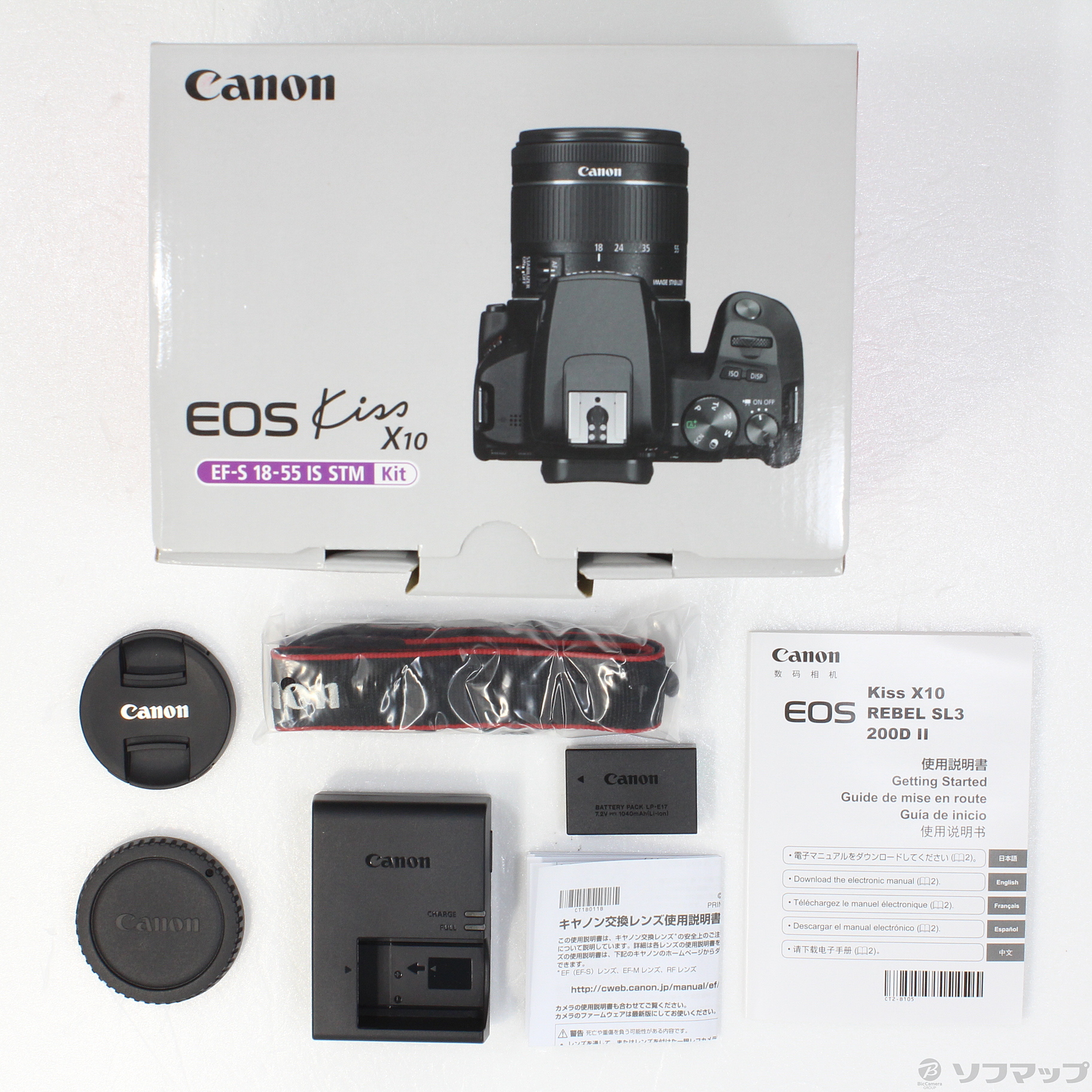 中古】EOS Kiss X10 ブラック [2133038242970] - リコレ！|ビックカメラグループ ソフマップの中古通販サイト