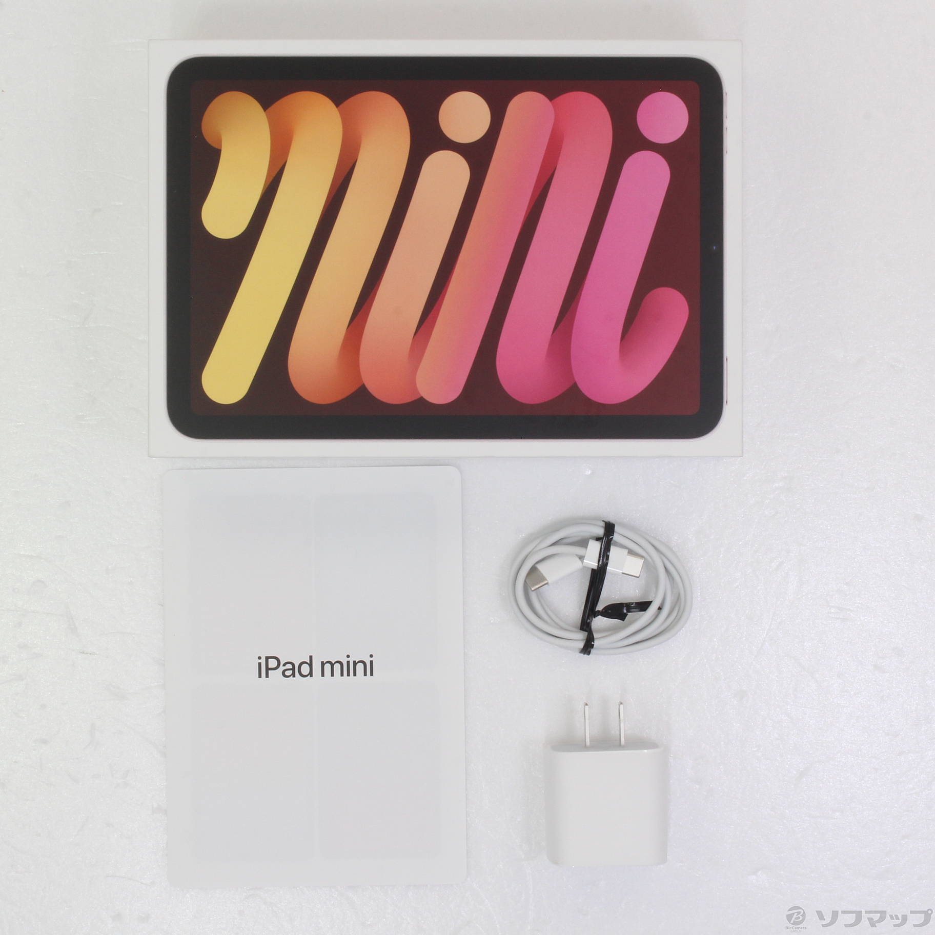 中古】iPad mini 第6世代 256GB ピンク MLWR3J／A Wi-Fi