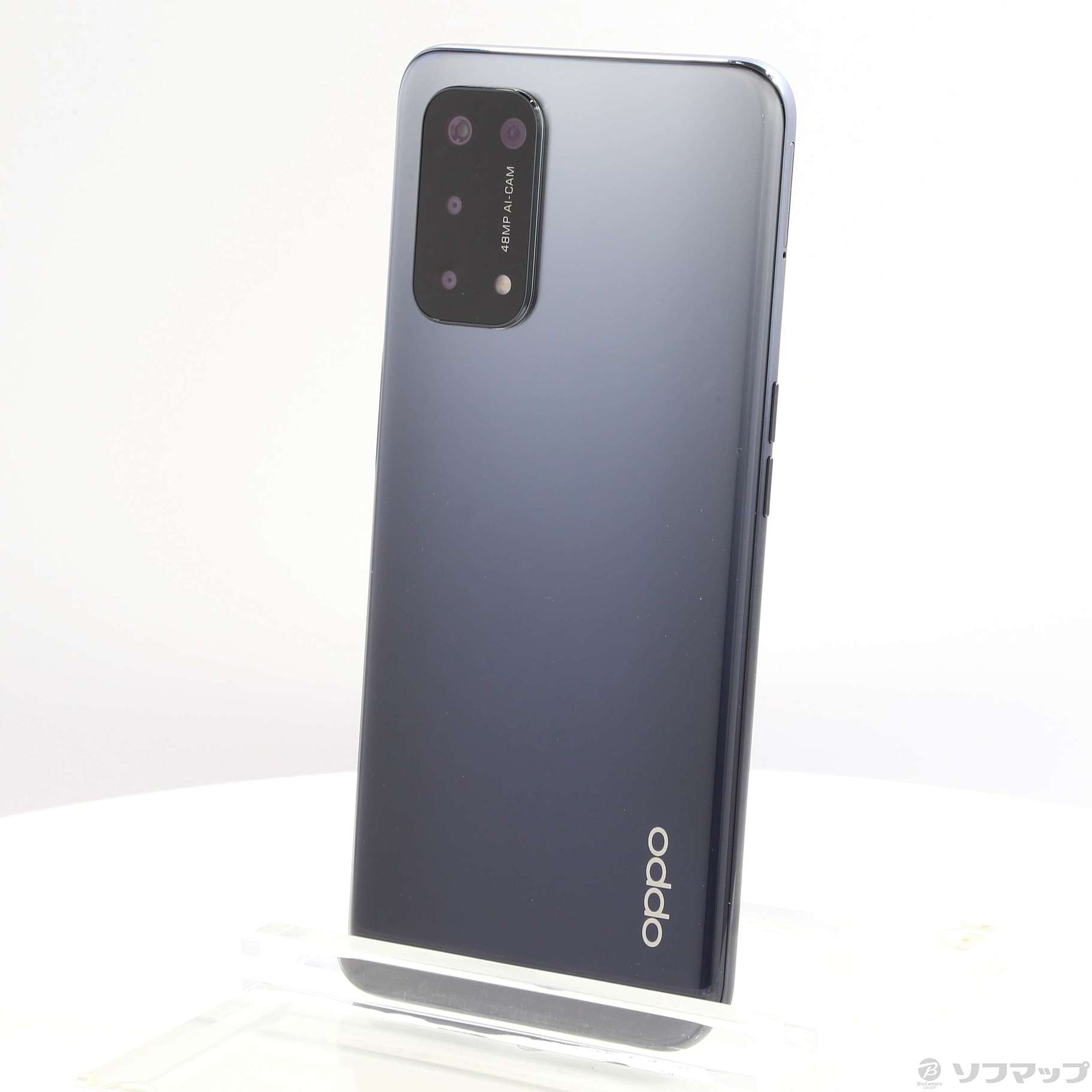 中古】OPPO A54 5G 64GB シルバーブラック CPH2303 SIMフリー ◇05/05