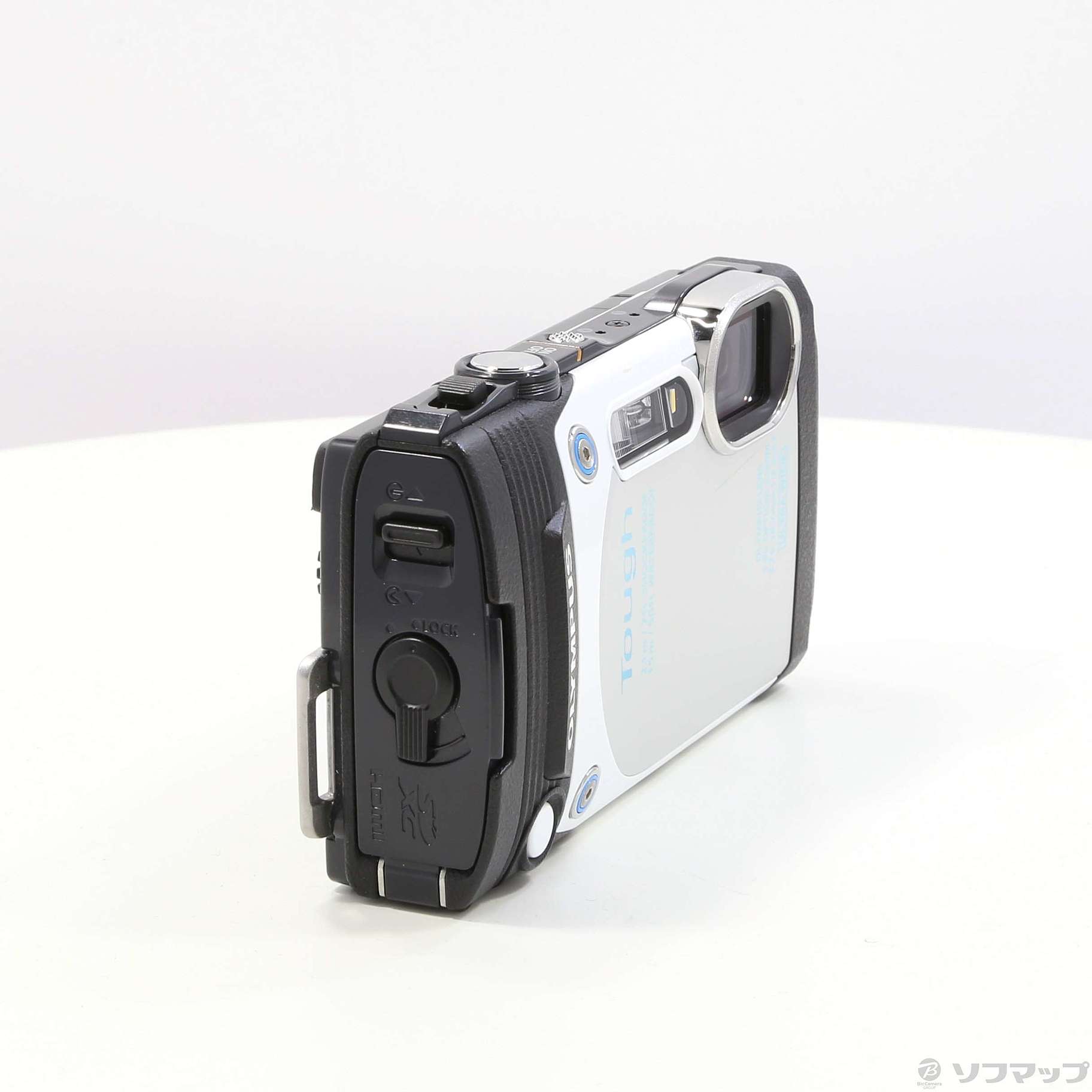 中古】OLYMPUS STYLUS TG-870 Tough ホワイト [2133038253679