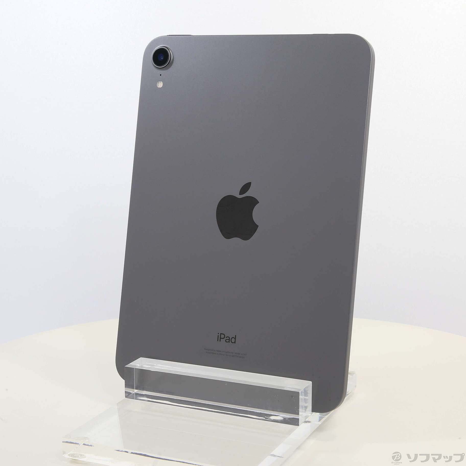 中古】iPad mini 第6世代 64GB スペースグレイ MK7M3J／A Wi-Fi ◇03