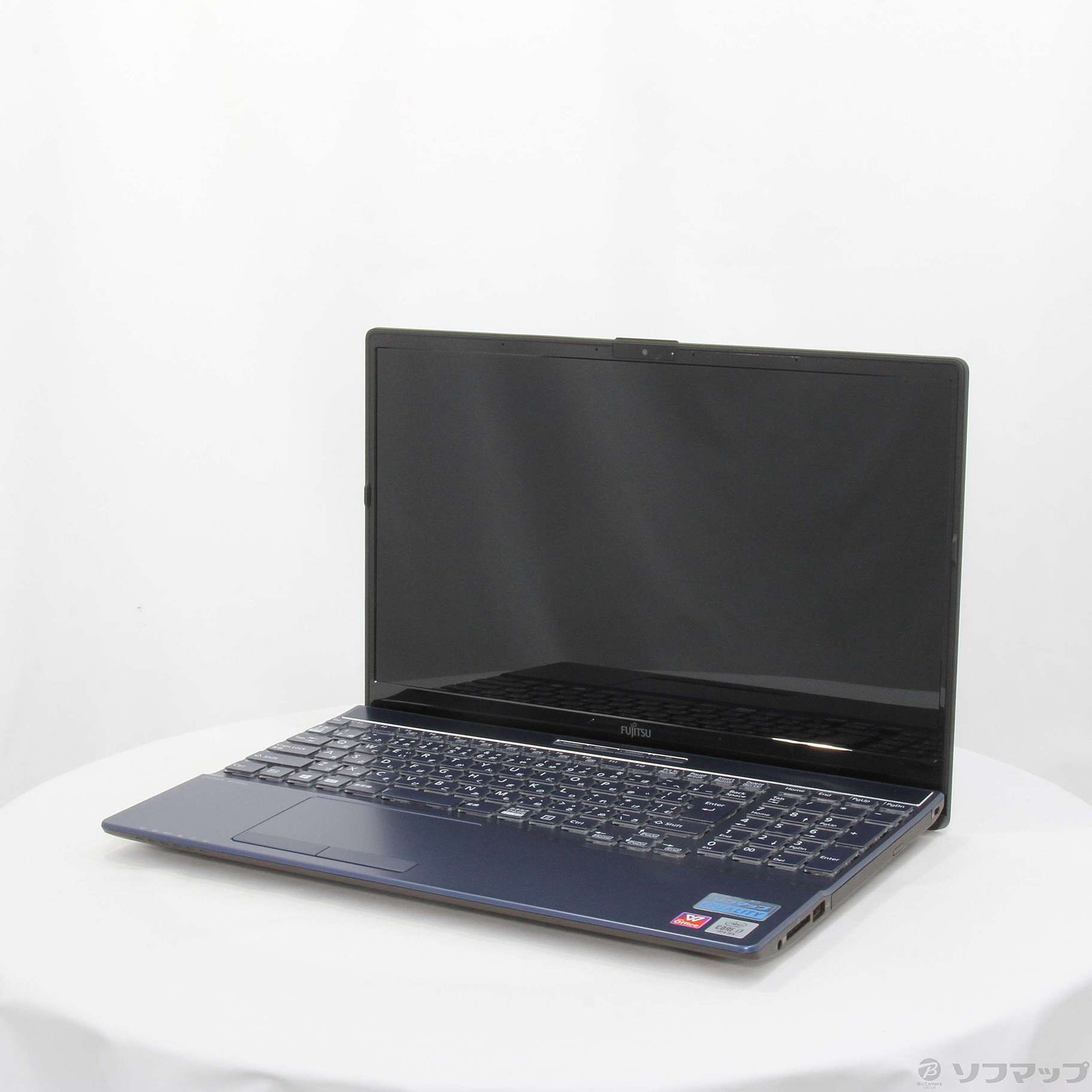 中古】LIFEBOOK AH77／E2 FMVA77E2L メタリックブルー 〔Windows 10