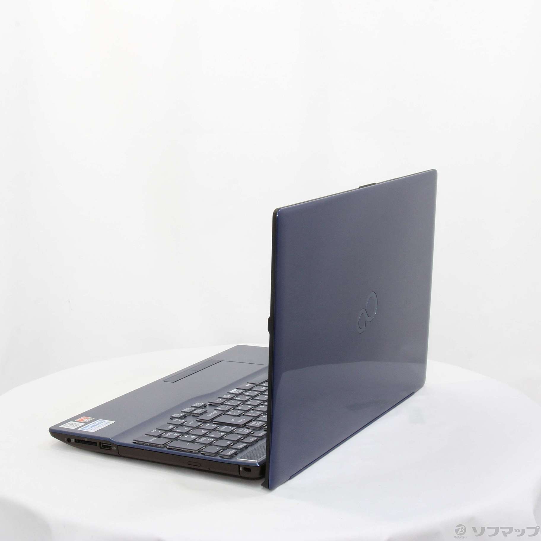 中古】LIFEBOOK AH77／E2 FMVA77E2L メタリックブルー 〔Windows 10