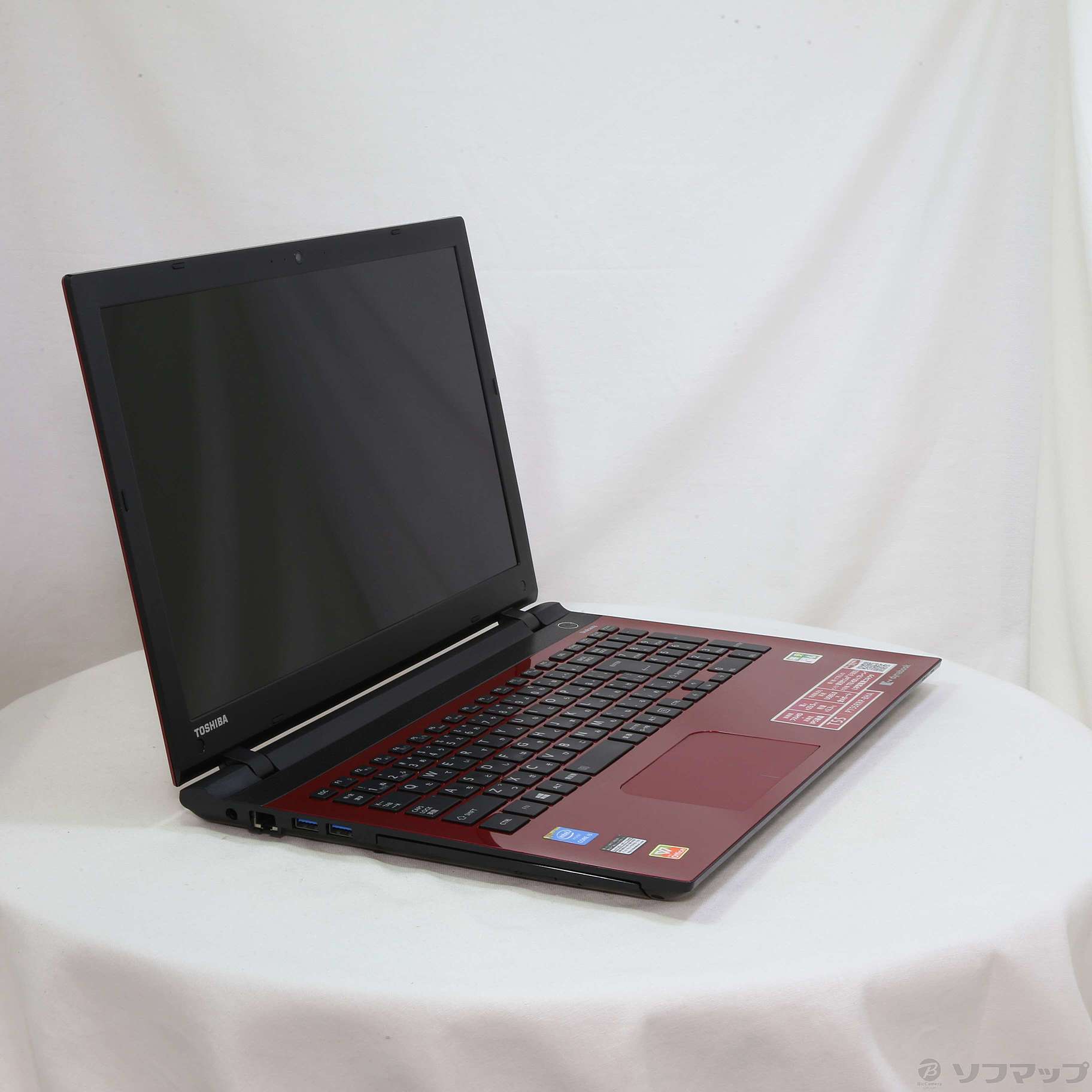 中古】格安安心パソコン dynabook T55／RR PT55RRP-BHA モデナ