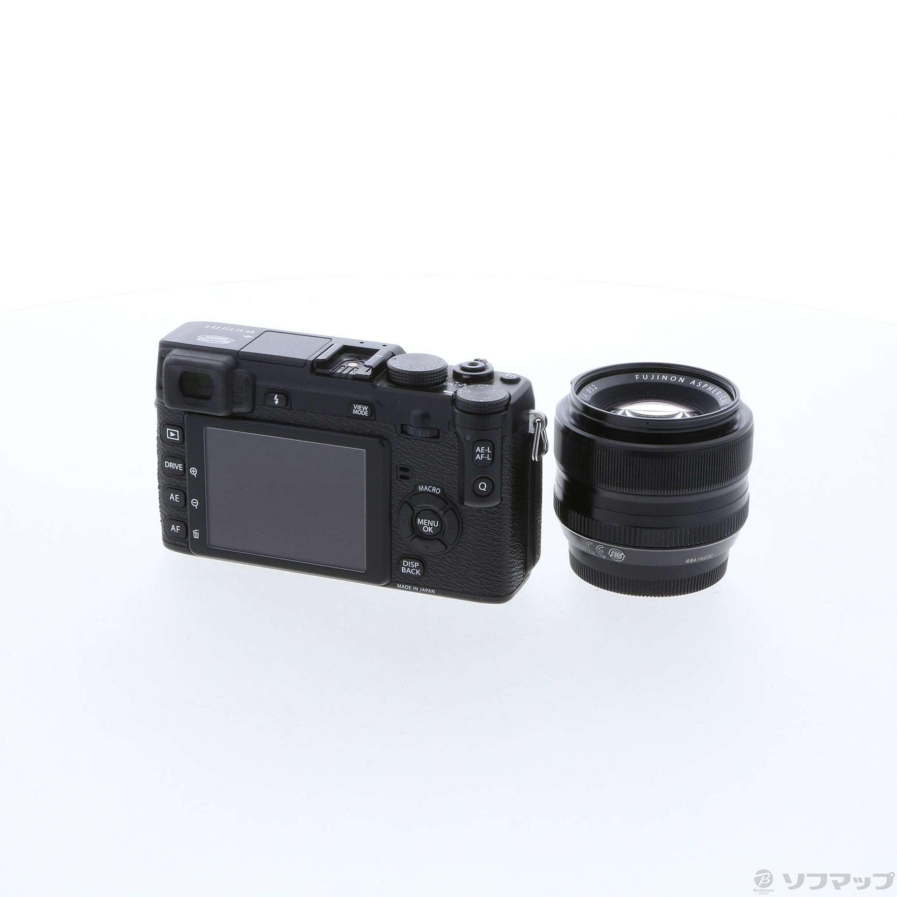 中古】FUJIFILM X-E1 XF35mmレンズキット ブラック [2133038342342