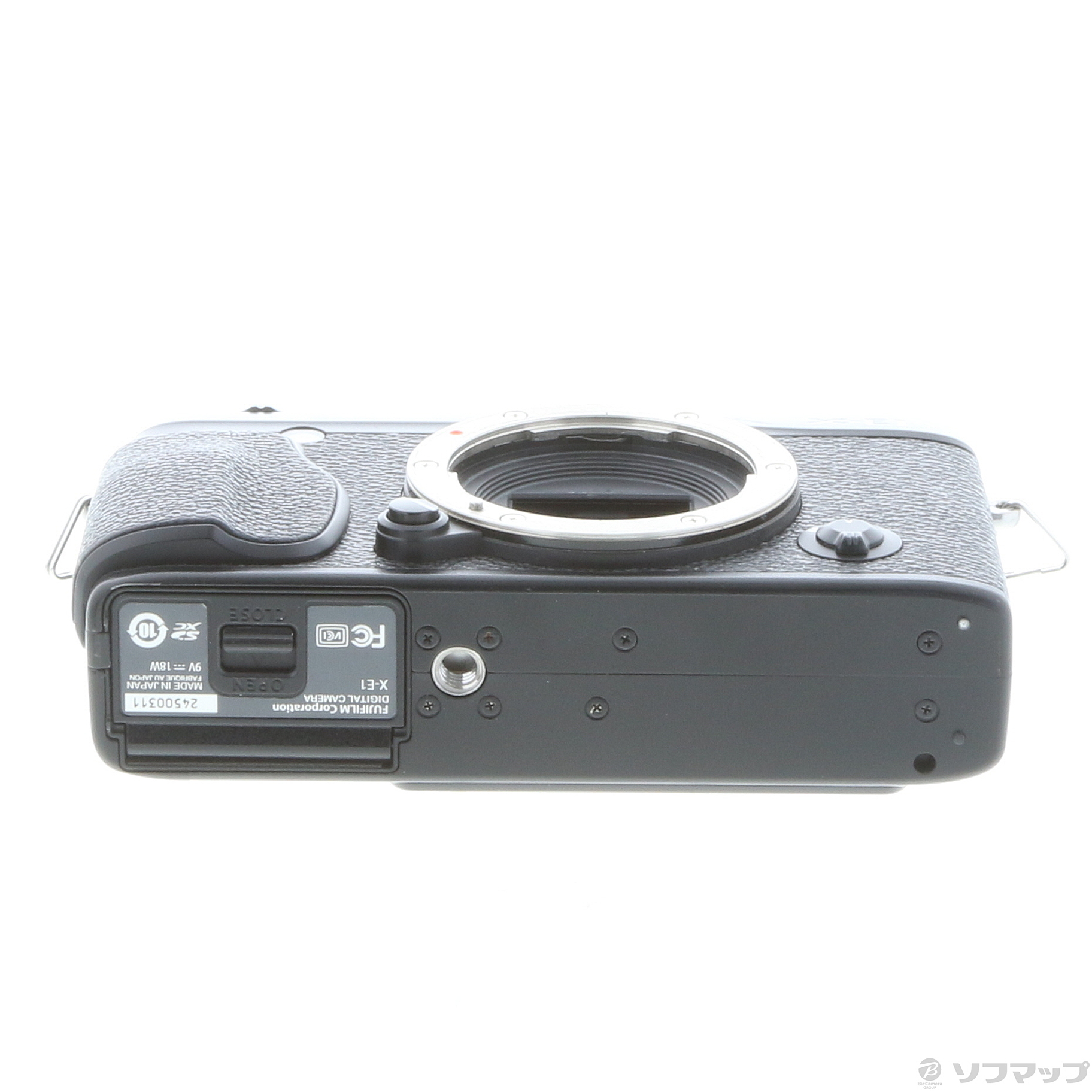 中古】FUJIFILM X-E1 XF35mmレンズキット ブラック [2133038342342