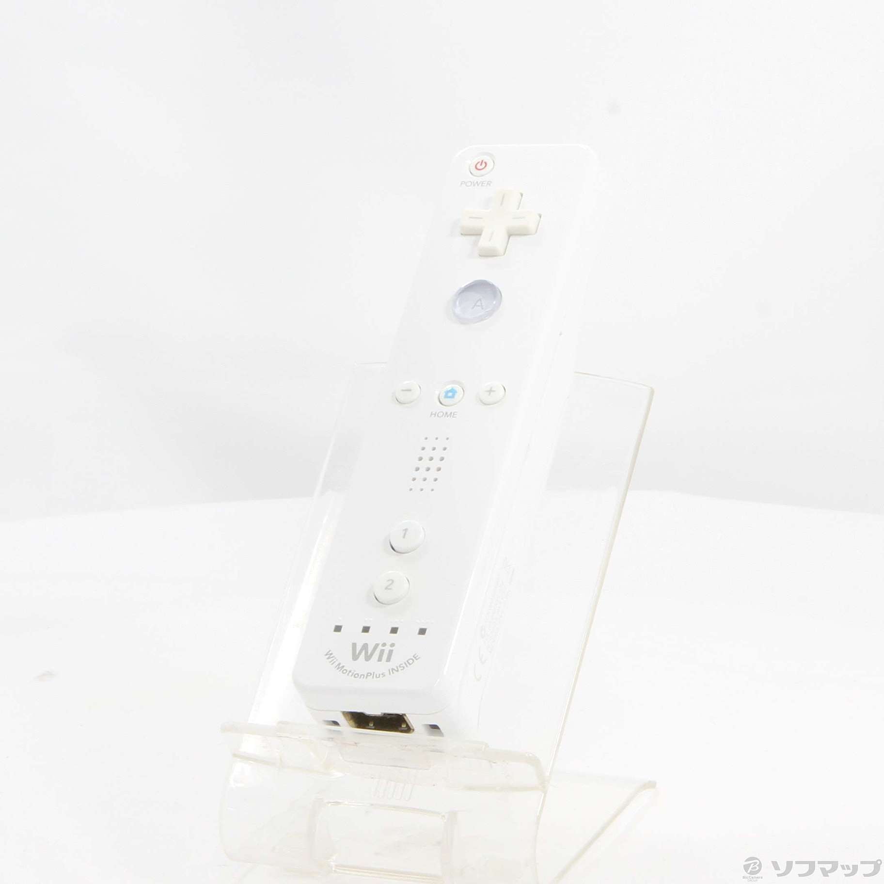 中古】Wiiリモコンプラス (シロ) 【Wii WiiU】 [2133038344292] - リコレ！|ビックカメラグループ  ソフマップの中古通販サイト