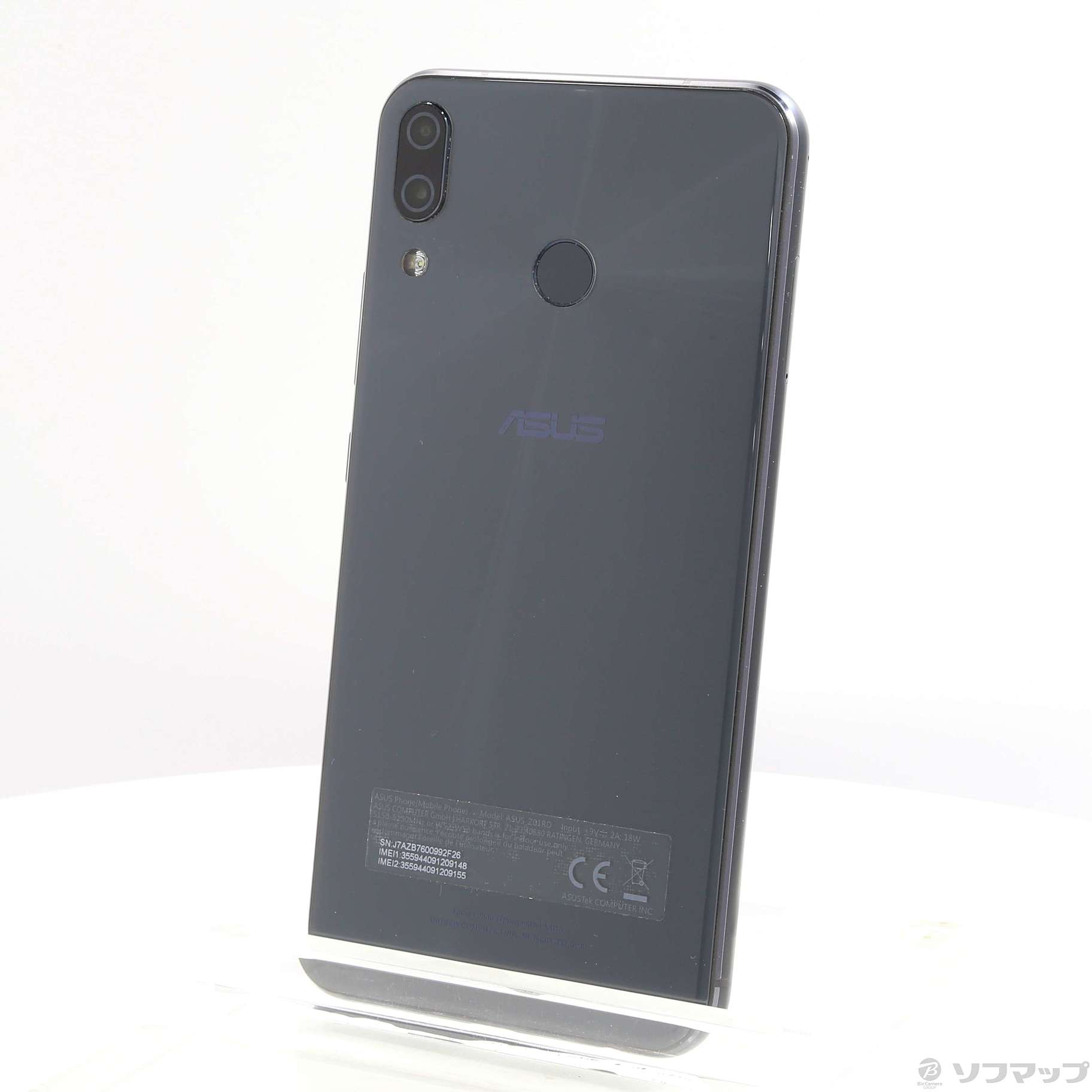ZenFone 5Z シャイニーブラック 128 GB SIMフリー