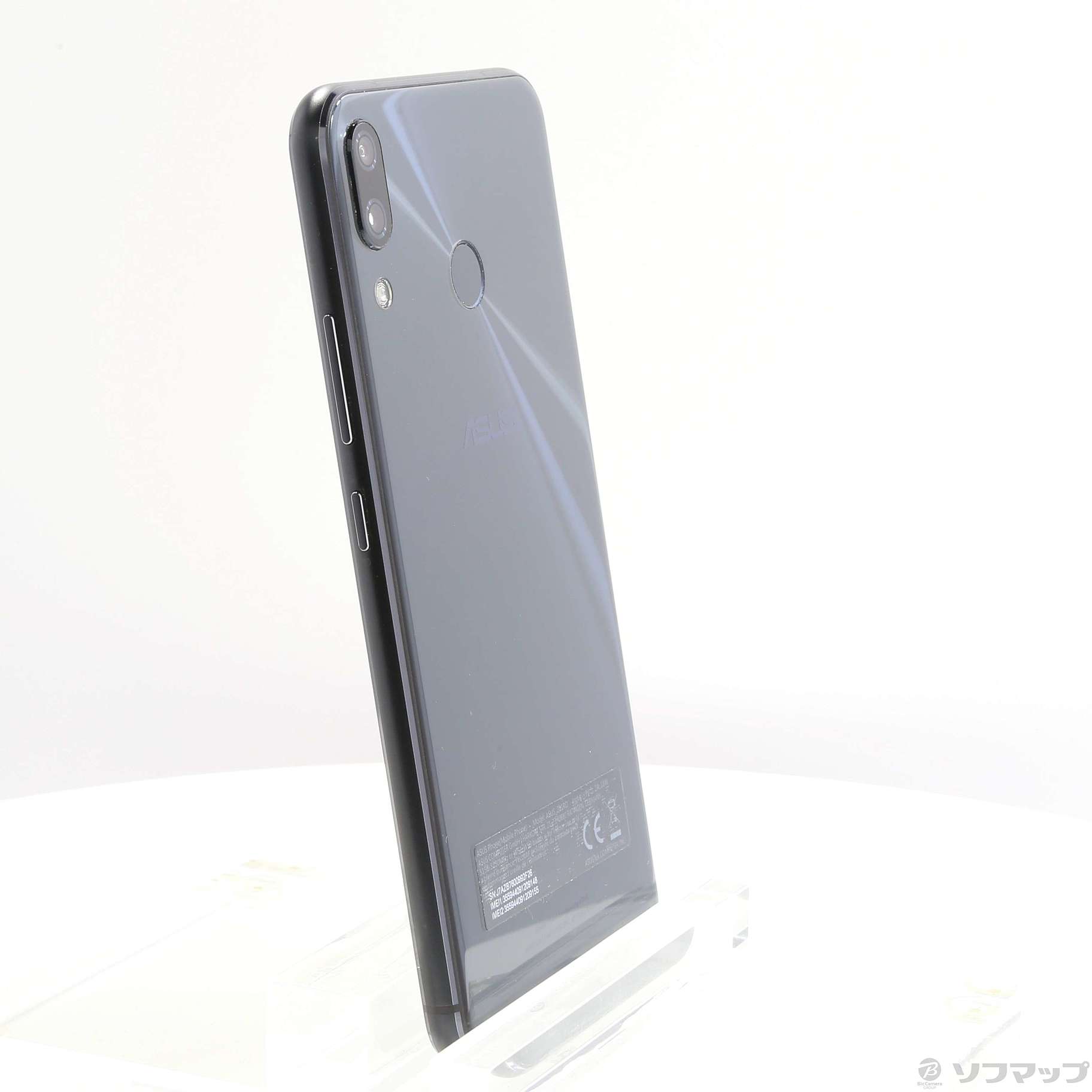 中古】ZenFone 5Z 128GB シャイニーブラック ZS620KL-BK128S6 SIMフリー [2133038345701] -  リコレ！|ビックカメラグループ ソフマップの中古通販サイト