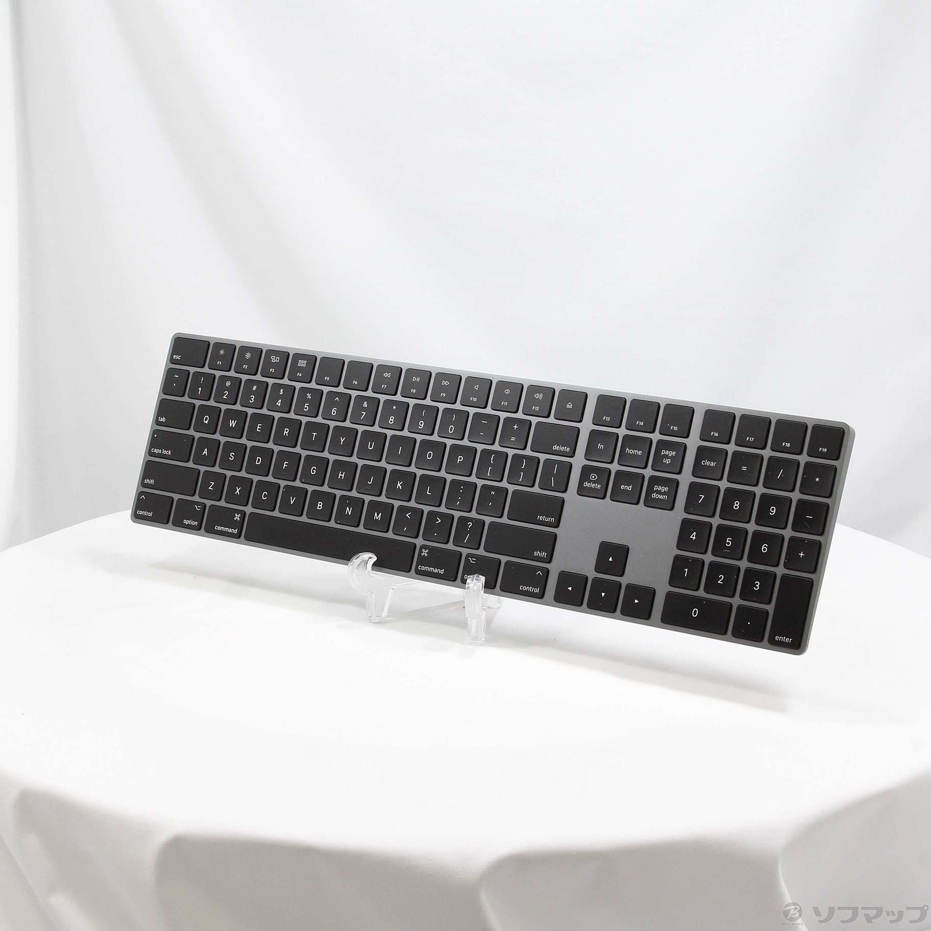 中古】Magic Keyboard テンキー付 US配列 スペースグレイ MRMH2LL／A