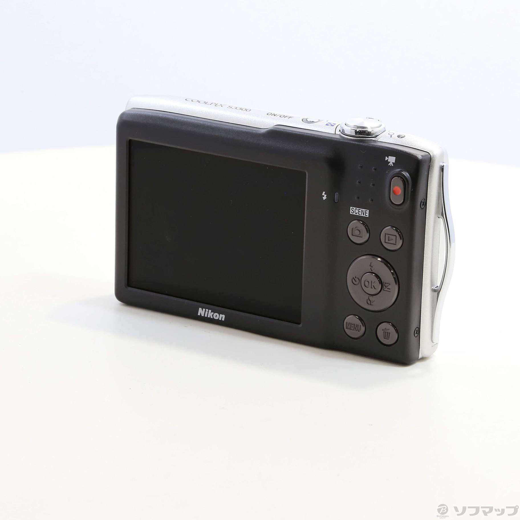 COOLPIX S3300 SL (1600万画素／6倍／クリスタルシルバー)