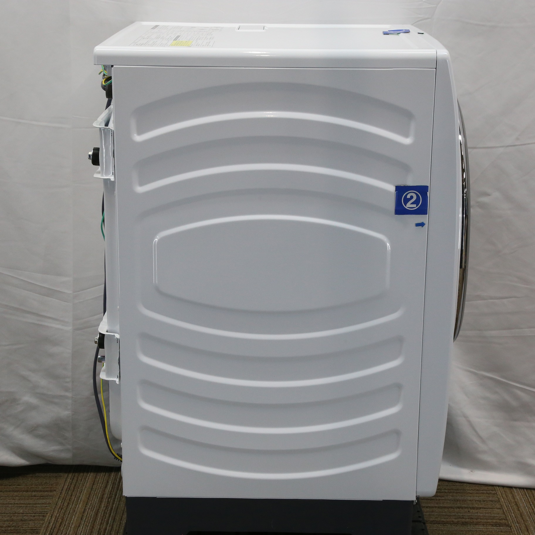 中古】〔展示品〕 ドラム式洗濯乾燥機 ホワイト AQW-D12M-W ［洗濯12.0