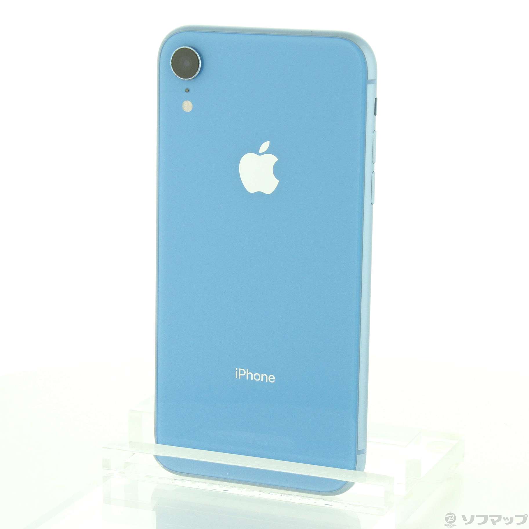 中古品〕 iPhoneXR 64GB ブルー MT0E2J／A SoftBank 〔ネットワーク 