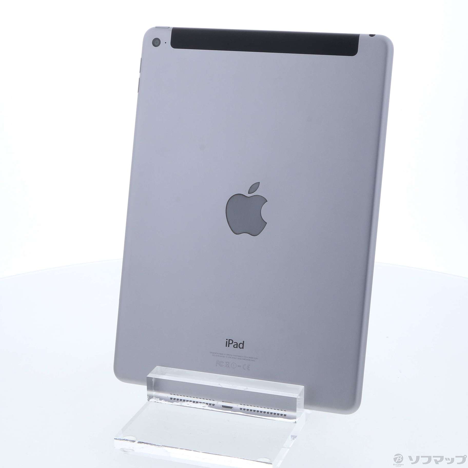 中古】iPad Air 2 16GB スペースグレイ MGGX2J／A docomo