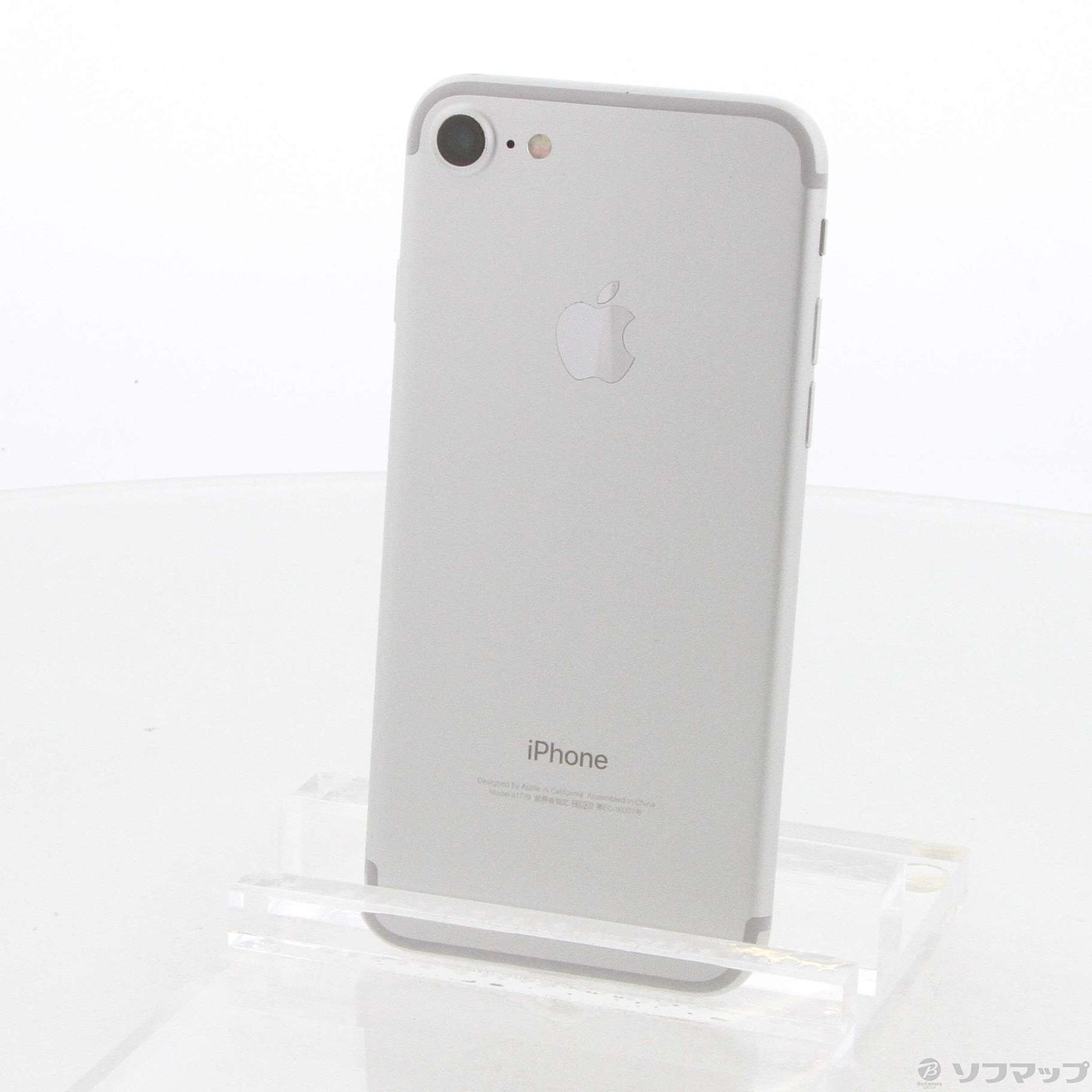 中古】iPhone7 128GB シルバー MNCL2J／A SIMフリー [2133038430759