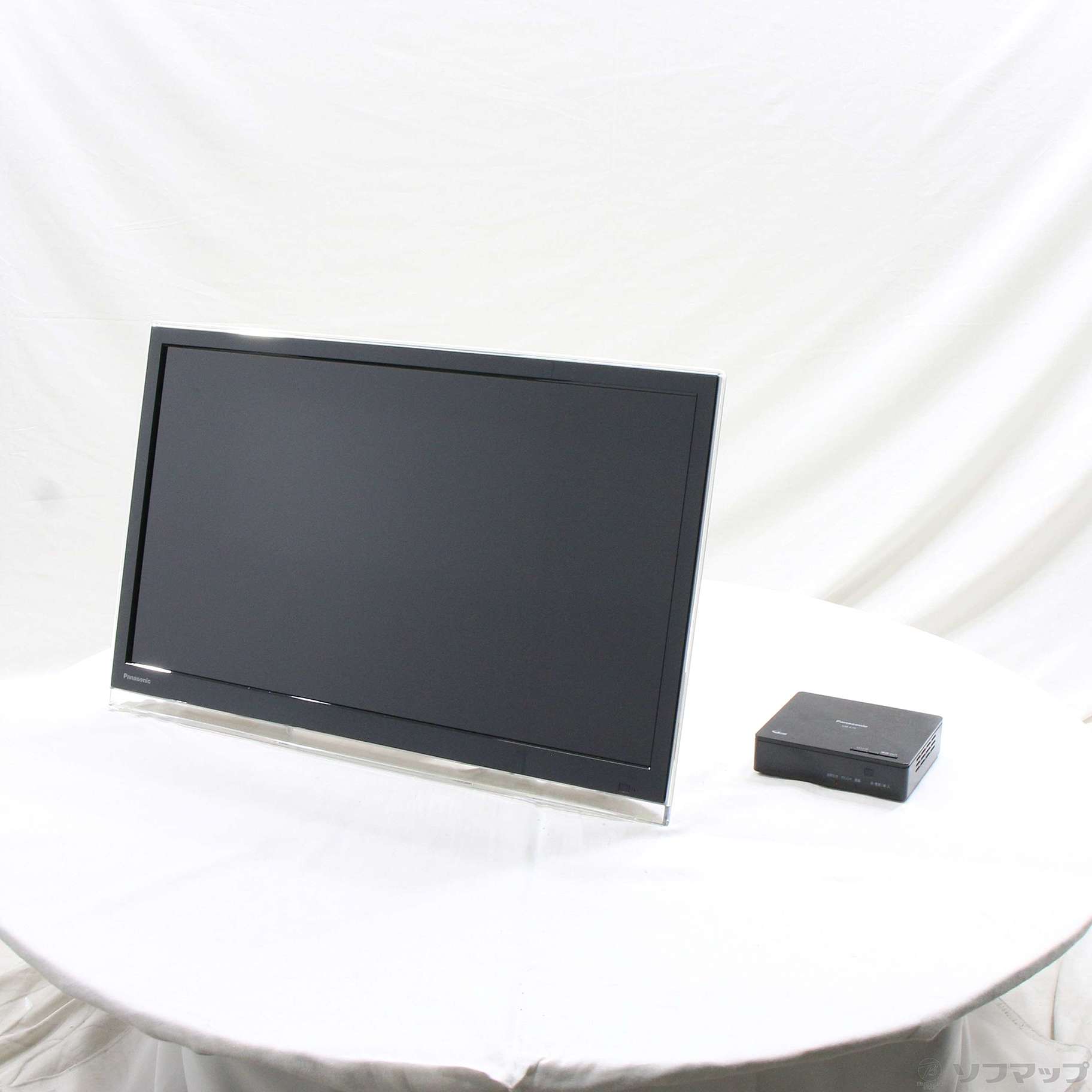 〔中古品〕 ポータブルテレビ UN-24F7 ブラック ［24V型］ ◇10/21(金)値下げ！