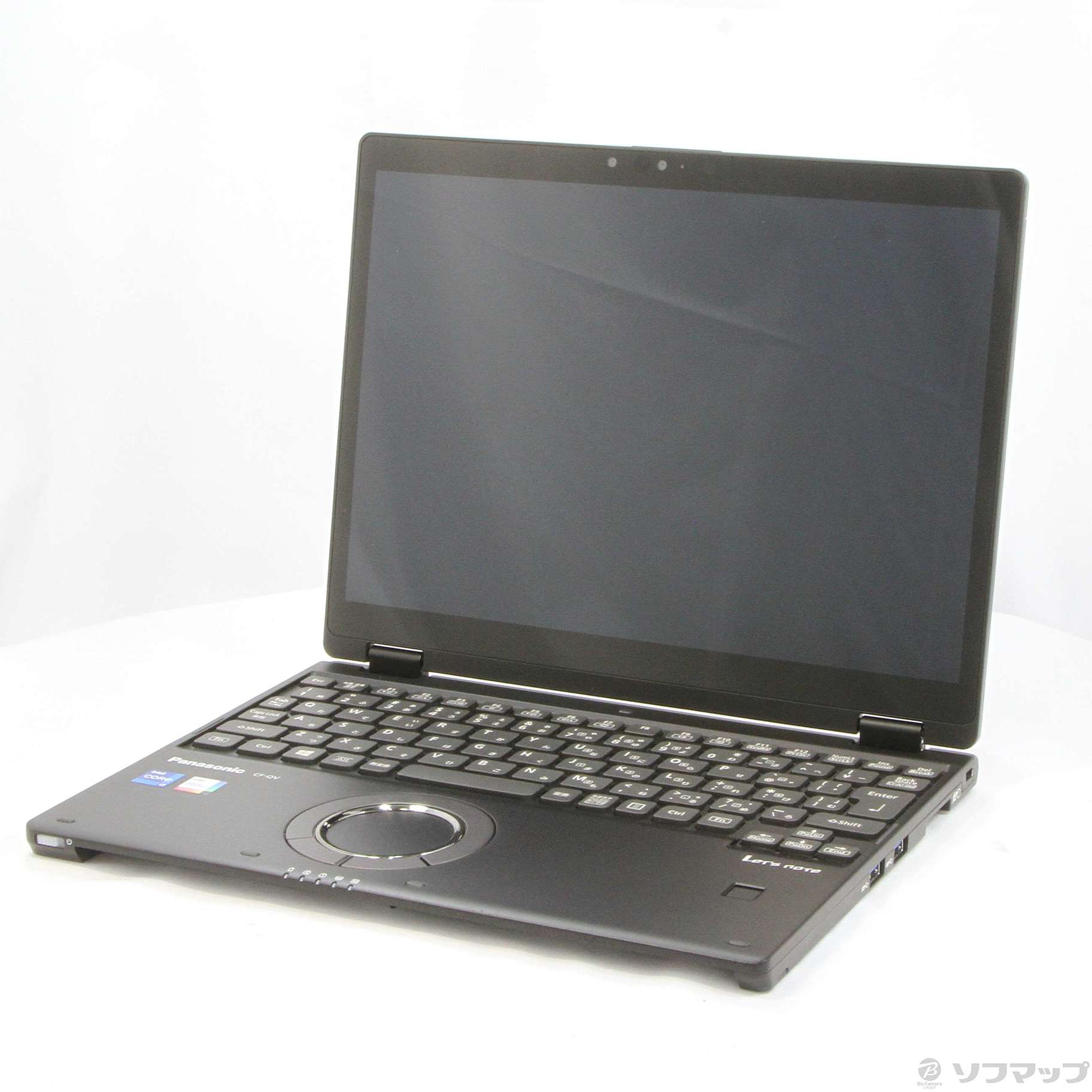 中古】〔展示品〕 Lets note QV1 CF-QV1GFNQR ブラック 〔Windows 10 