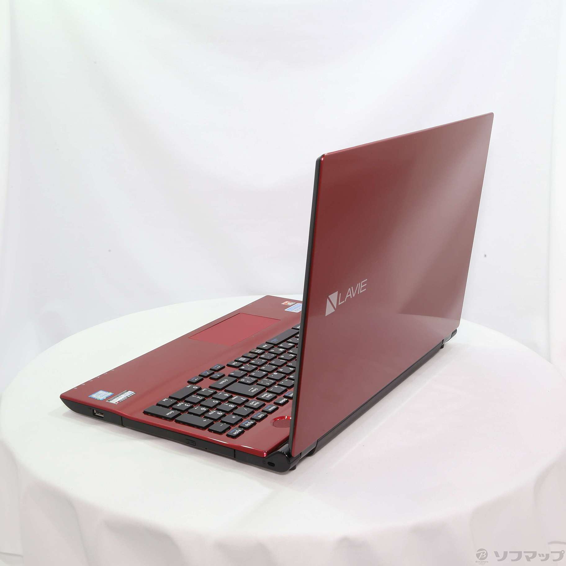 中古】LAVIE Note Standard PC-NS550EAR クリスタルレッド 〔Windows 