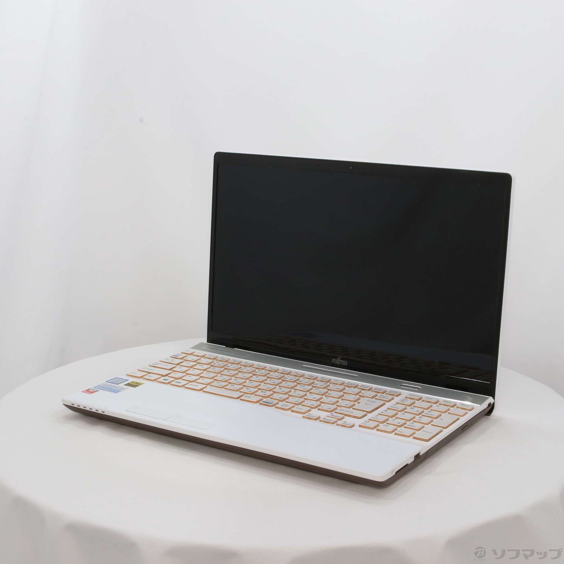 中古】LIFEBOOK AH53／B3 FMVA53B3W プレミアムホワイト 〔Windows 10