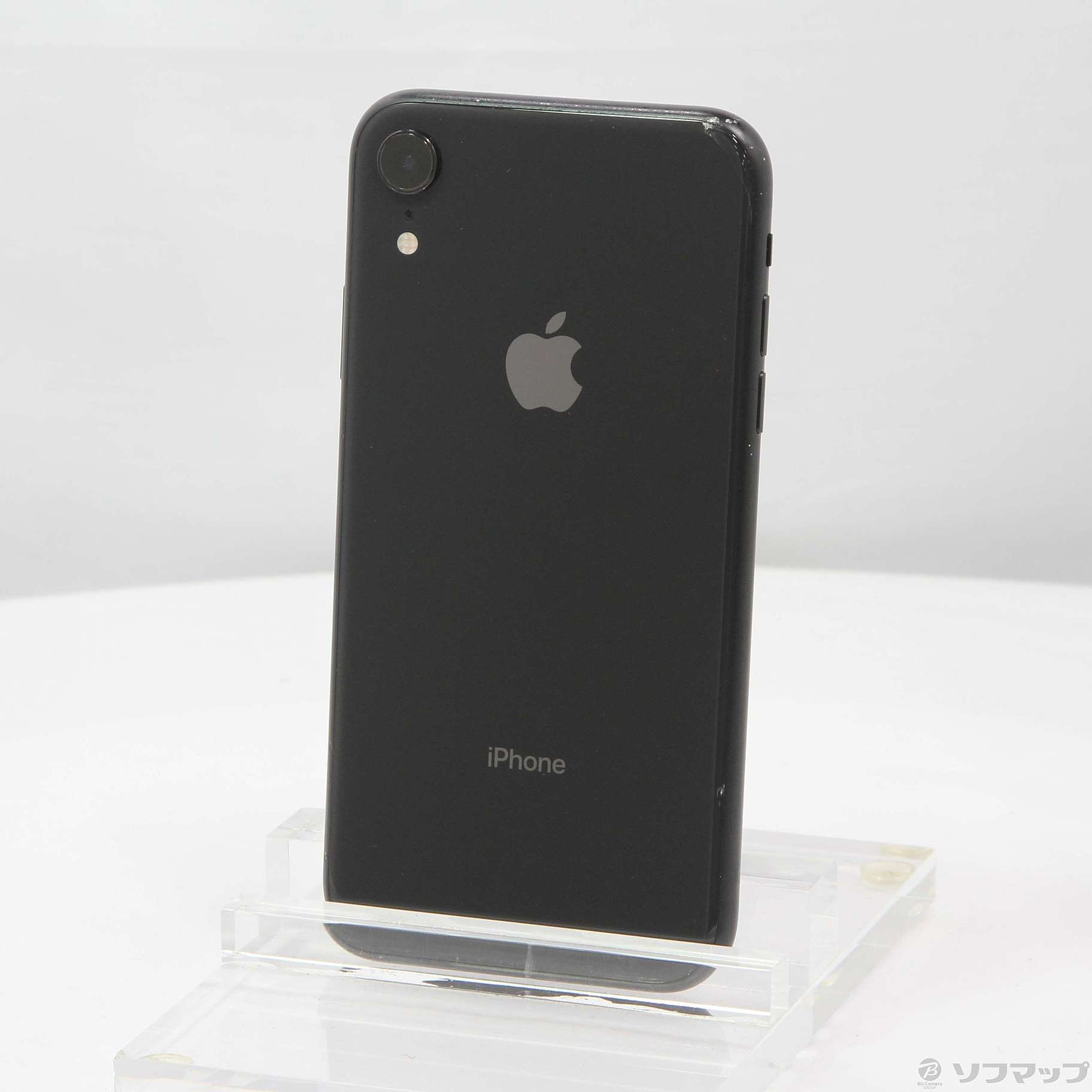 中古】iPhoneXR 128GB ブラック MT0G2J／A SIMフリー [2133038452935