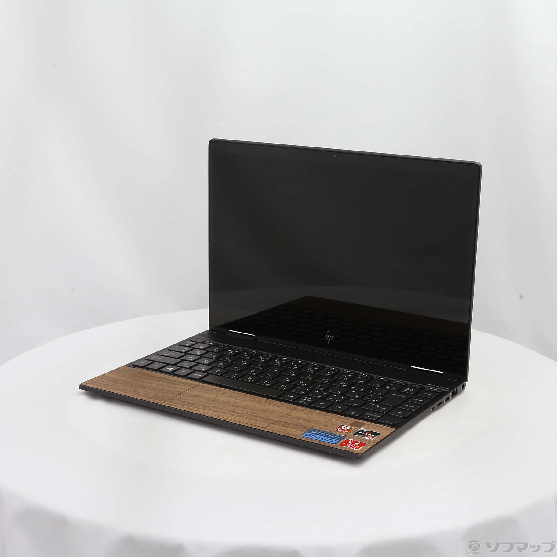 ノートパソコン ENVY x360 13-ar0102AU ナイトフォールブラック & ナチュラルウォールナット 8WE07PA-AAAA  [13.3型 /Windows10 Home /AMD Ryzen 7 /メモリ：16GB /SSD：512GB /タッチパネル対応  /2019年12月モデル] HP｜エイチピー 通販 | ビックカメラ.com